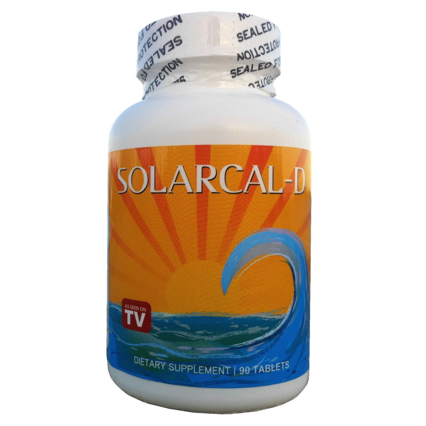 SolarCal-D Coral Calcium, Magnesium, and Vitamin D-3, 90 Tablets