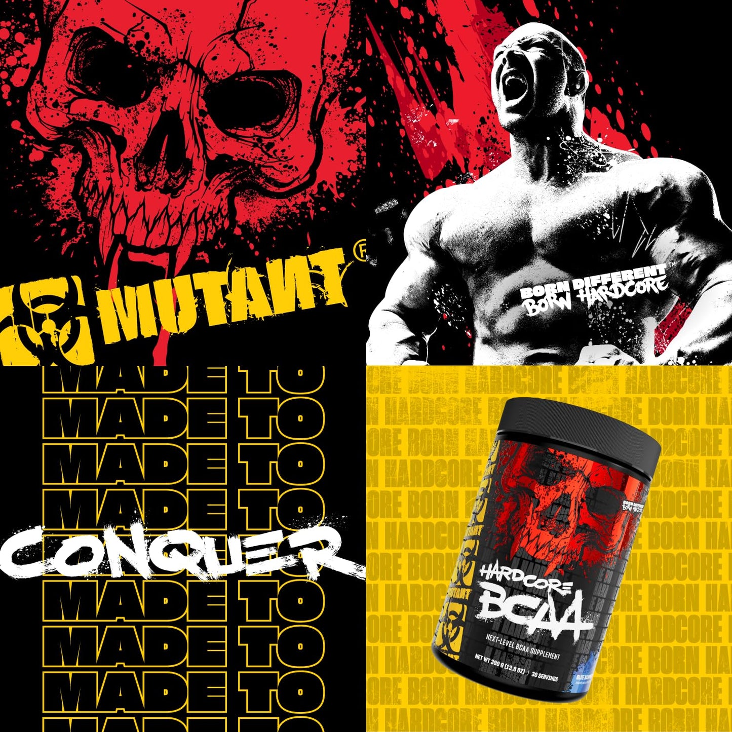 Mutant Hardcore BCAA Powder 13.8 Ounce