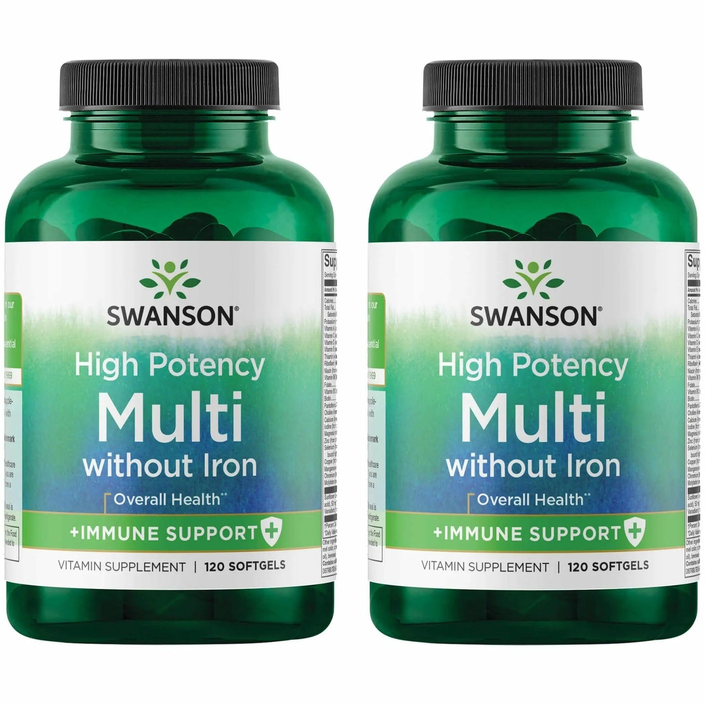 Swanson Multi Without Iron Daily Multivitamin Softgels 240 Count