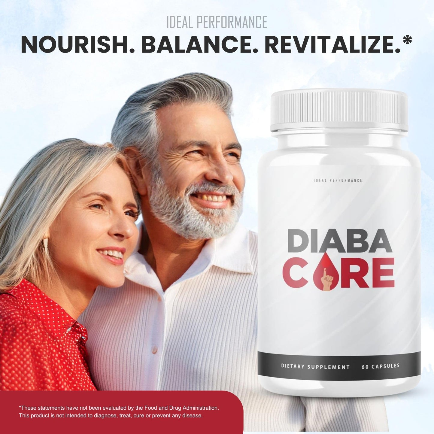 IDEAL PERFORMANCE Diabacore Supplement Diaba Core Pills Capsules, 60 Count