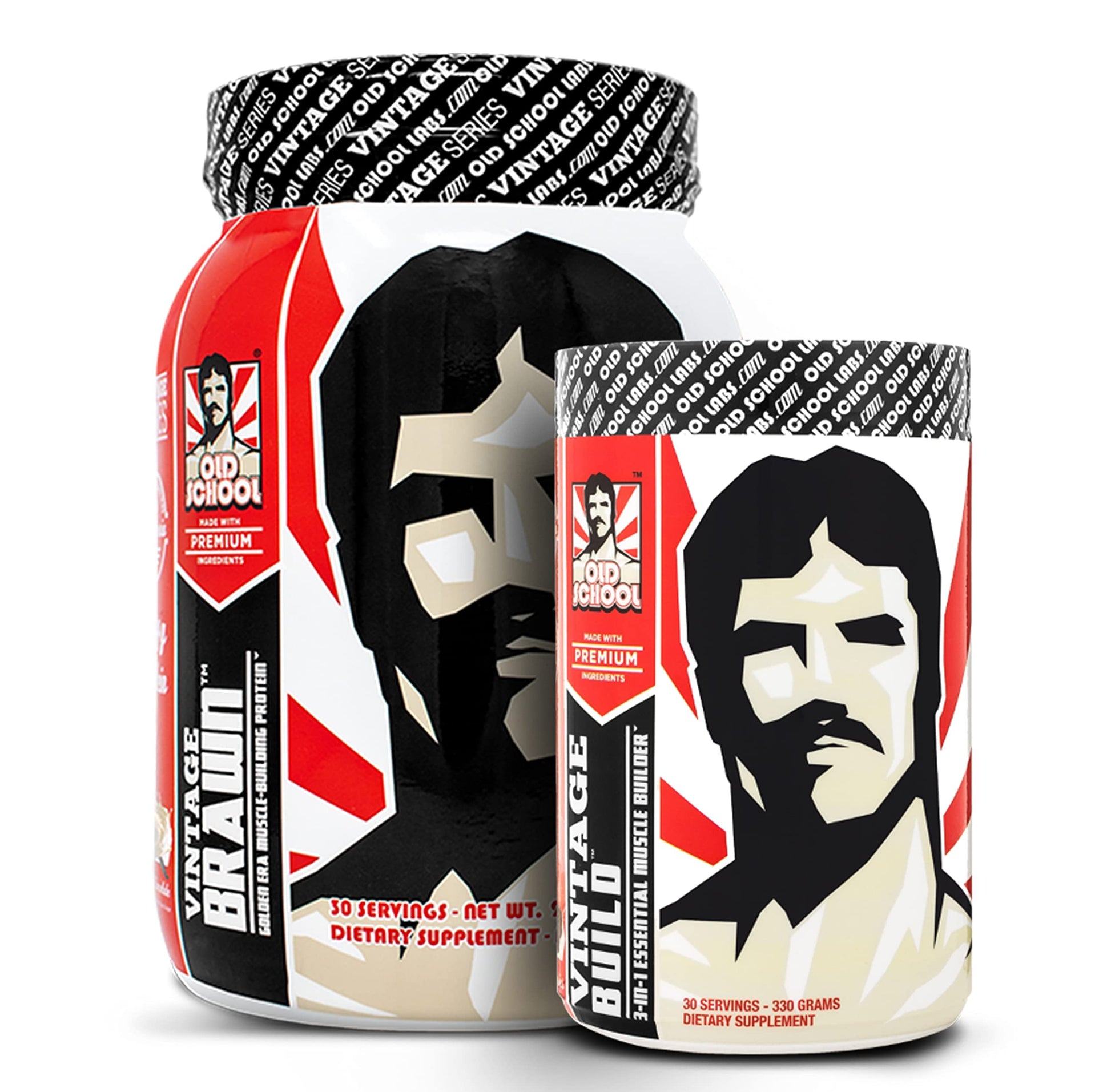 Old School Labs Vintage Brawn Muscle Building Protein Powder 2