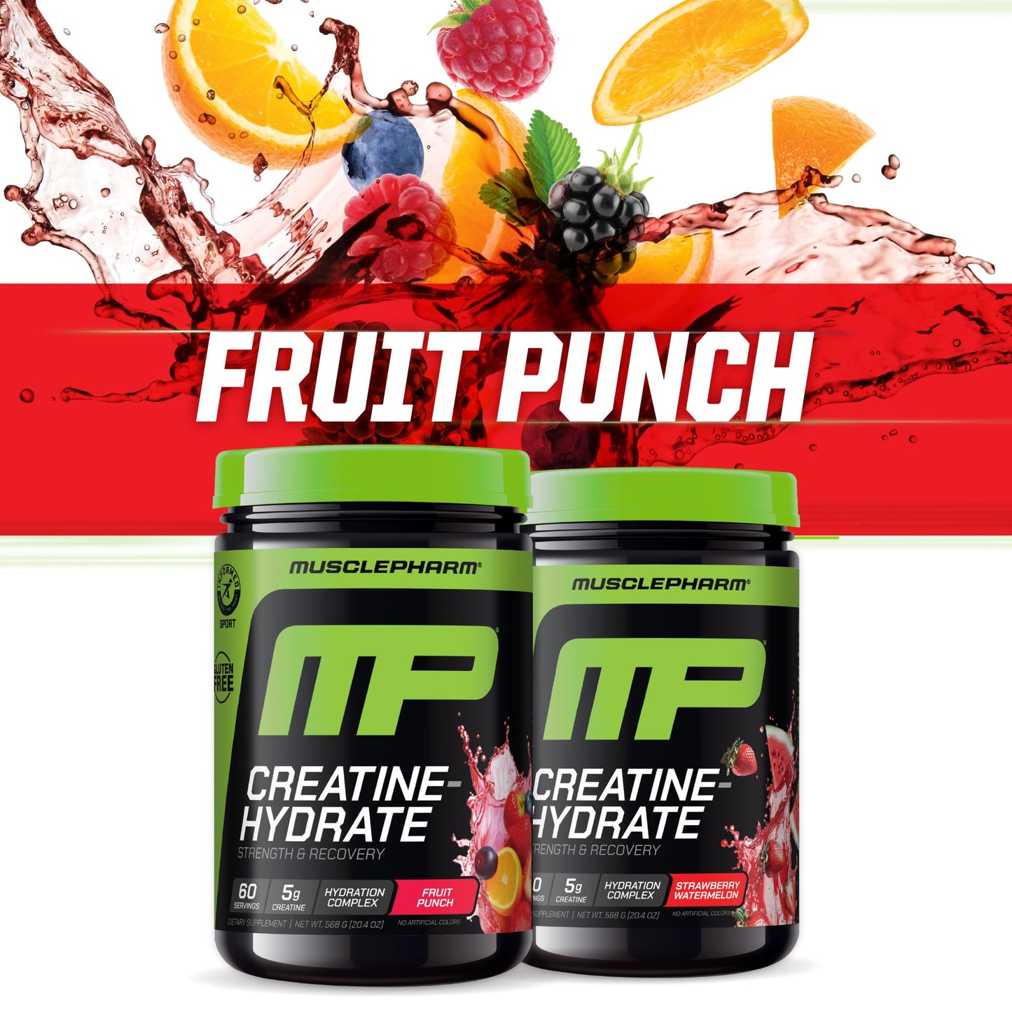 Muscle Pharm Creatine Monohydrate Hydration Powder 15.2 oz