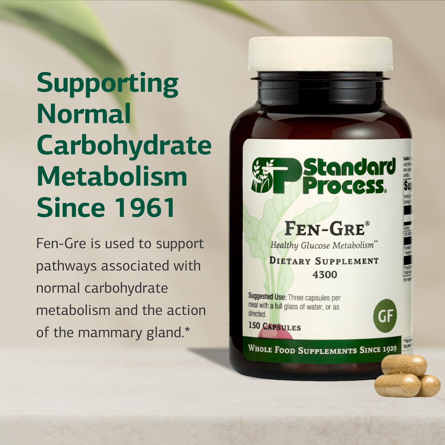 Standard Process Inc. Fen-Gre Capsules 150