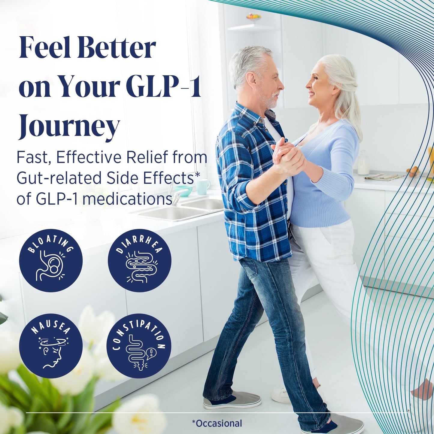 Relesium GLP-1 Digestive Health Support Powder 6.35 Ounce (Pack of 1)