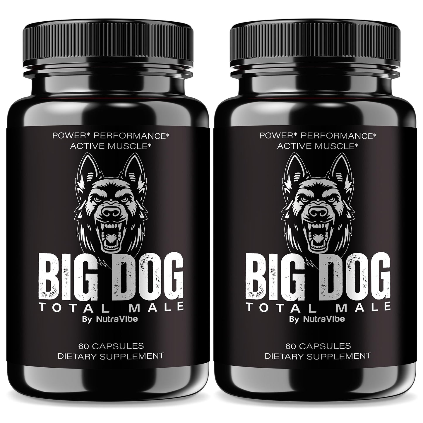 NutraVibe Big Dog Total Pills Capsule 120 Capsules