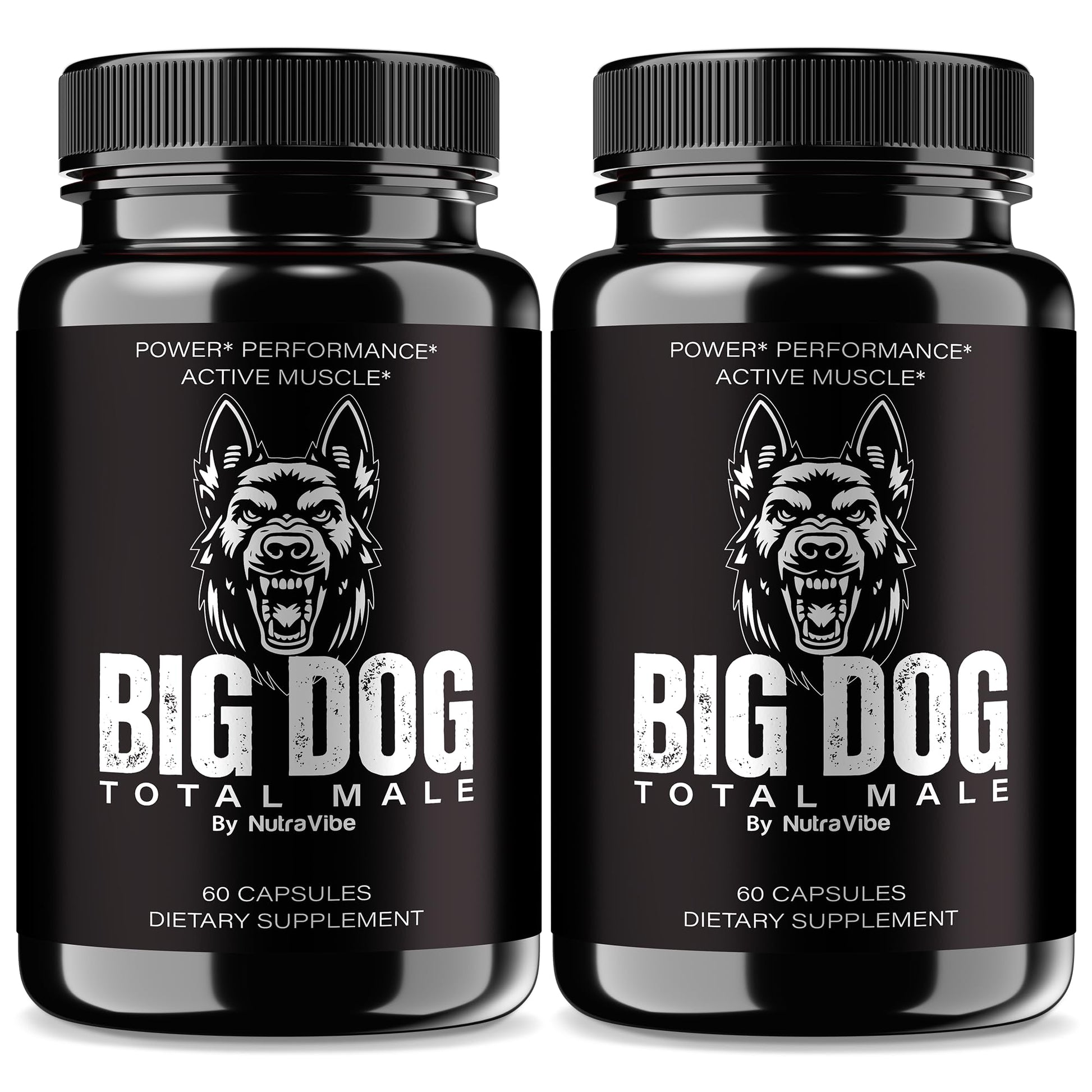 NutraVibe Big Dog Total Pills Capsule 120 Capsules