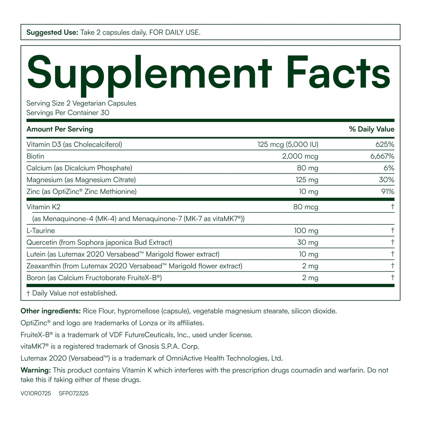 Purity Products Advanced Vitamin D Women's Formula Capsules 60 Count