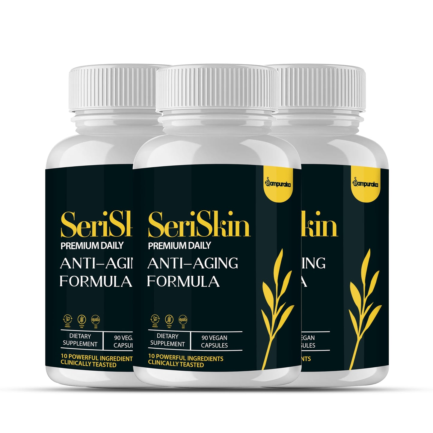 Sampuraka Seriskin New Advanced Formula Supplement 180 Capsules