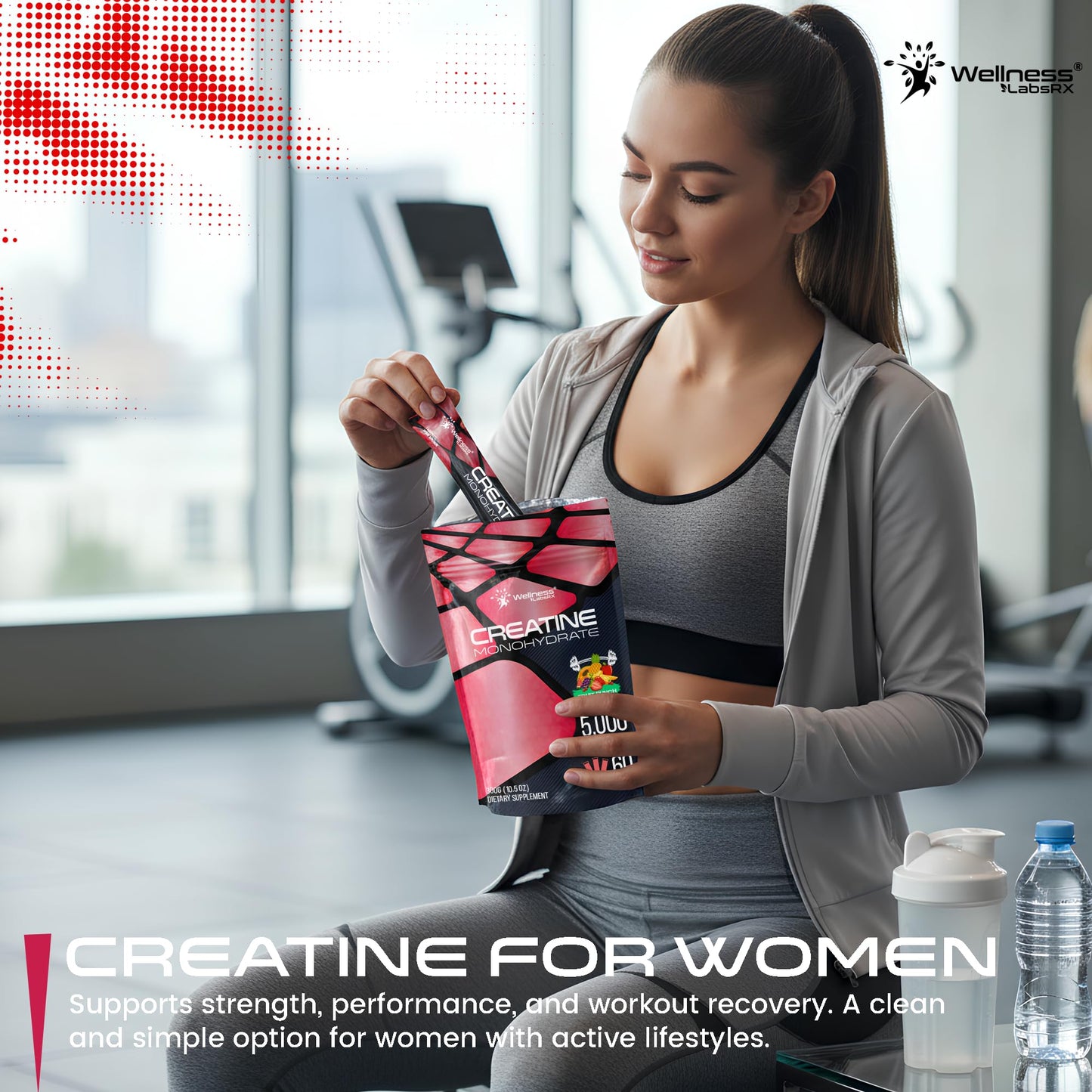 WELLNESS LABSRX Creatine Monohydrate Powder 10.5 oz