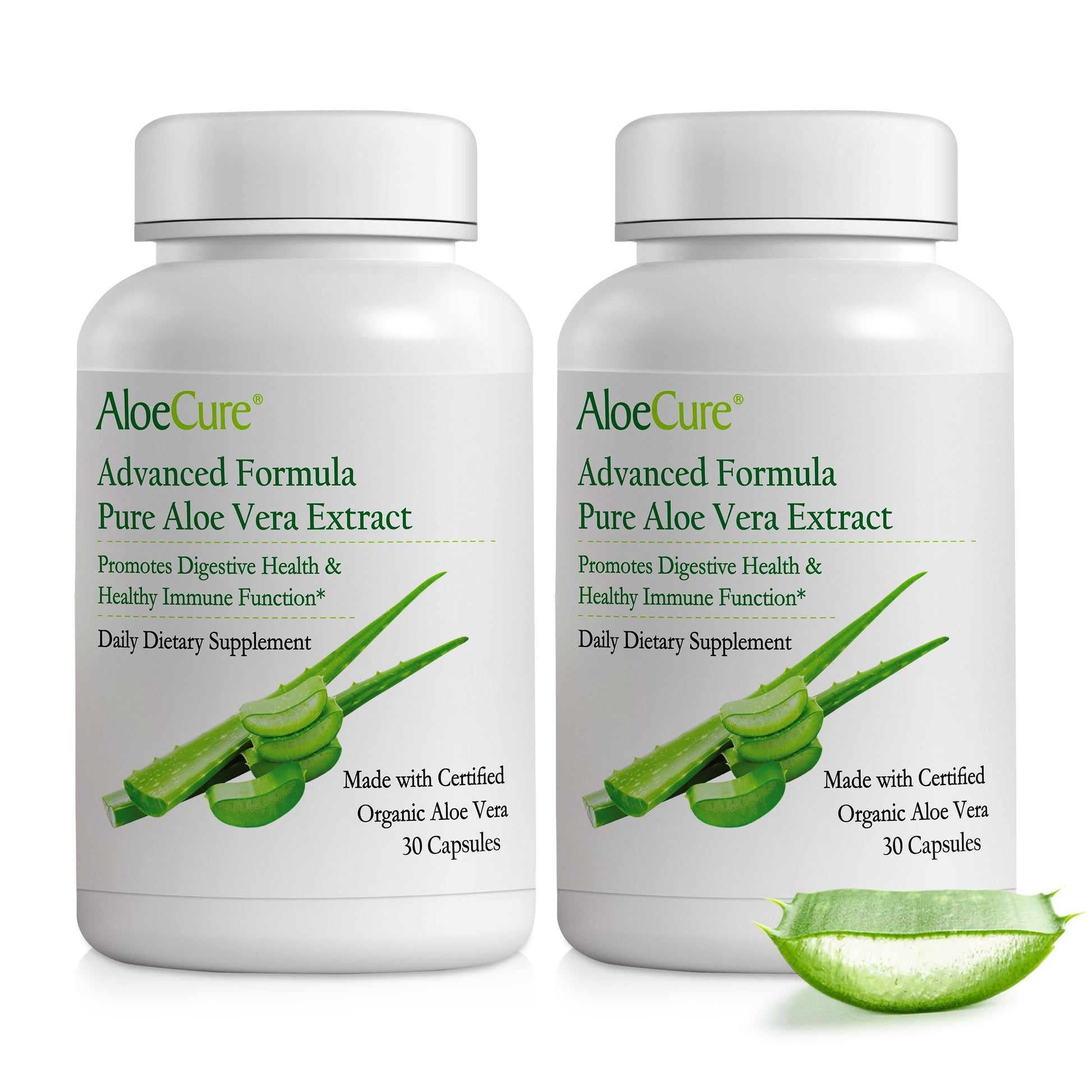 AloeCure Aloe Vera Capsules, 60 Capsules
