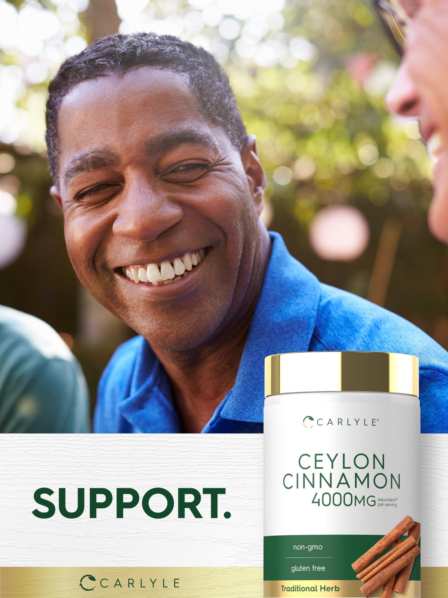 Carlyle Ceylon Cinnamon Capsules 120 Count