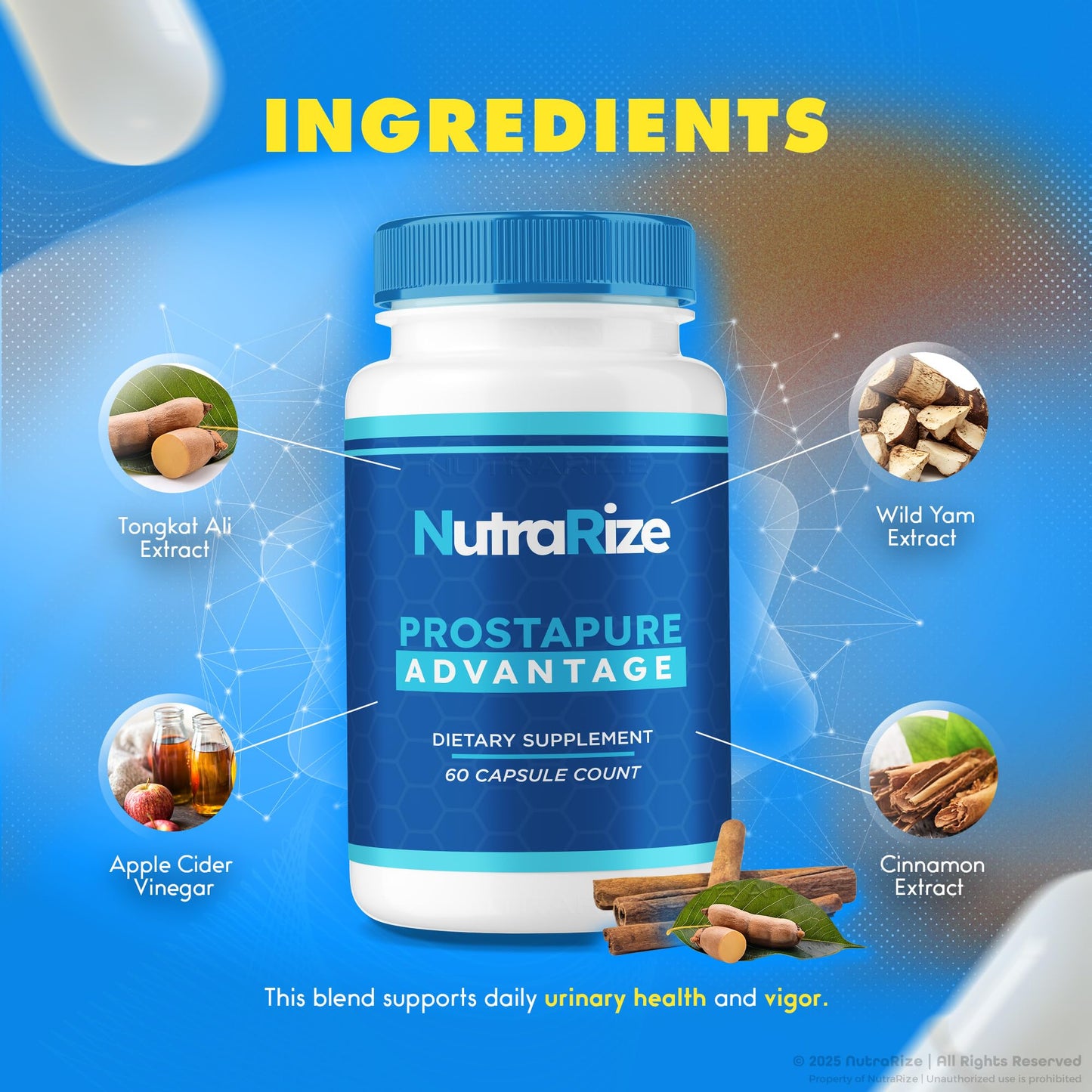NutraRize Prostapure 300 Capsules