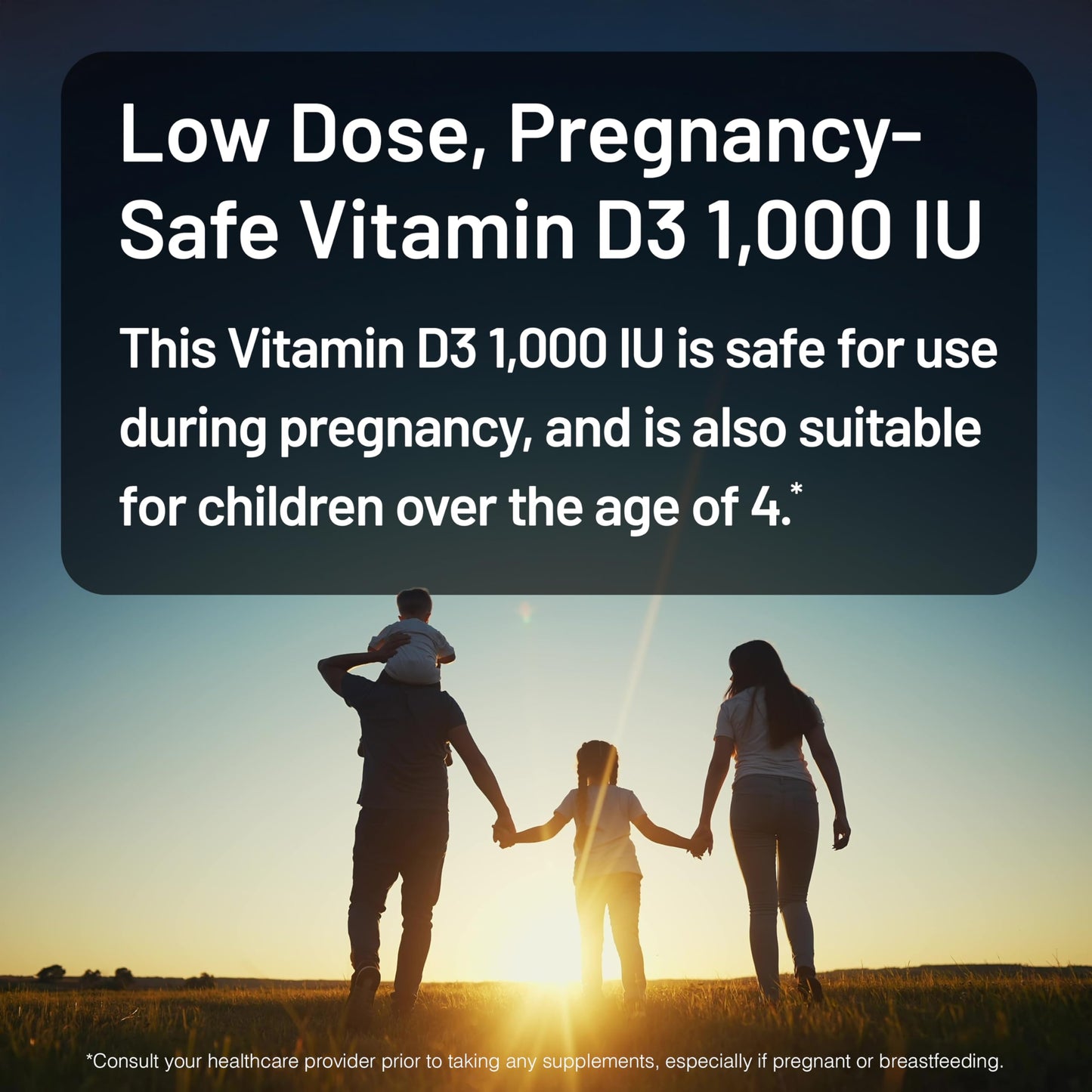 NatureWise Vitamin D3 1000IU Supplement Immune Support Softgel 360