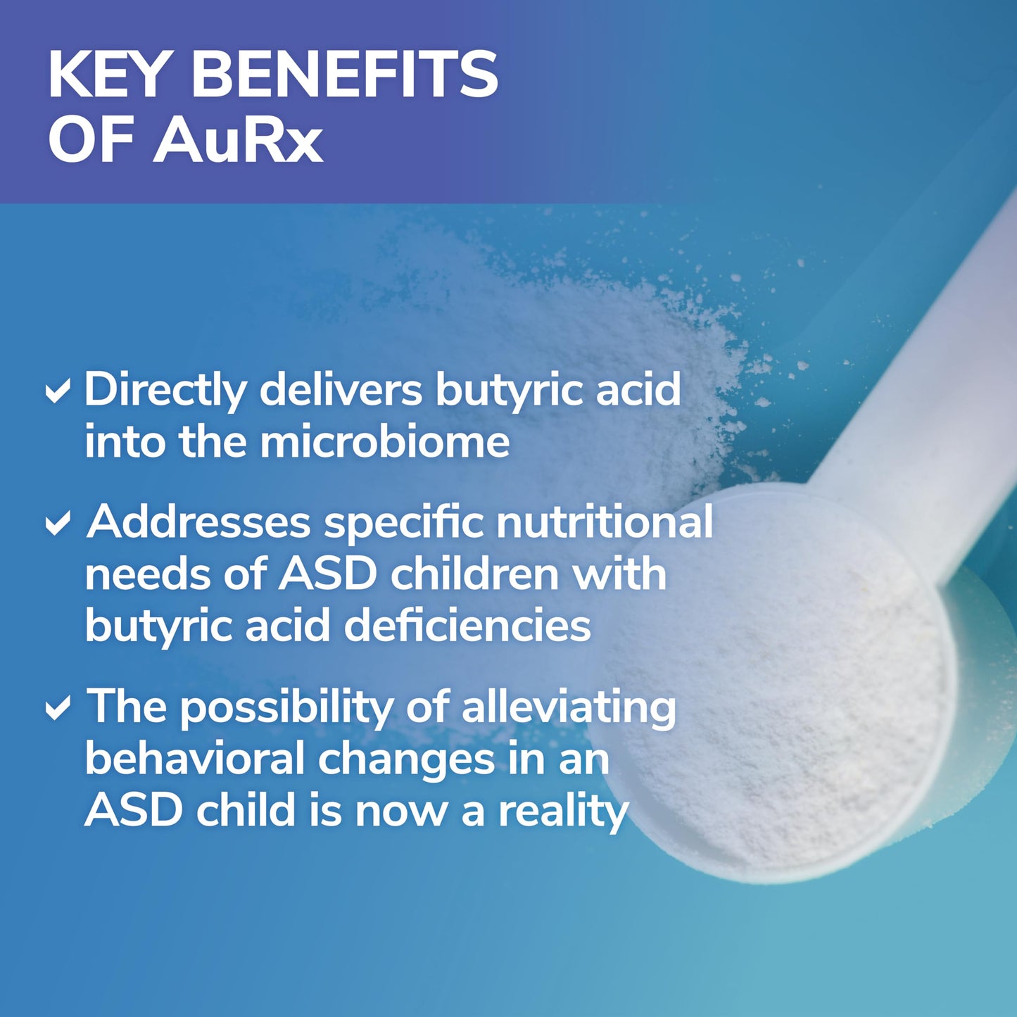 Tesseract Medical Research AuRx Autism Spectrum Medical Food Powder, 2 Ounces