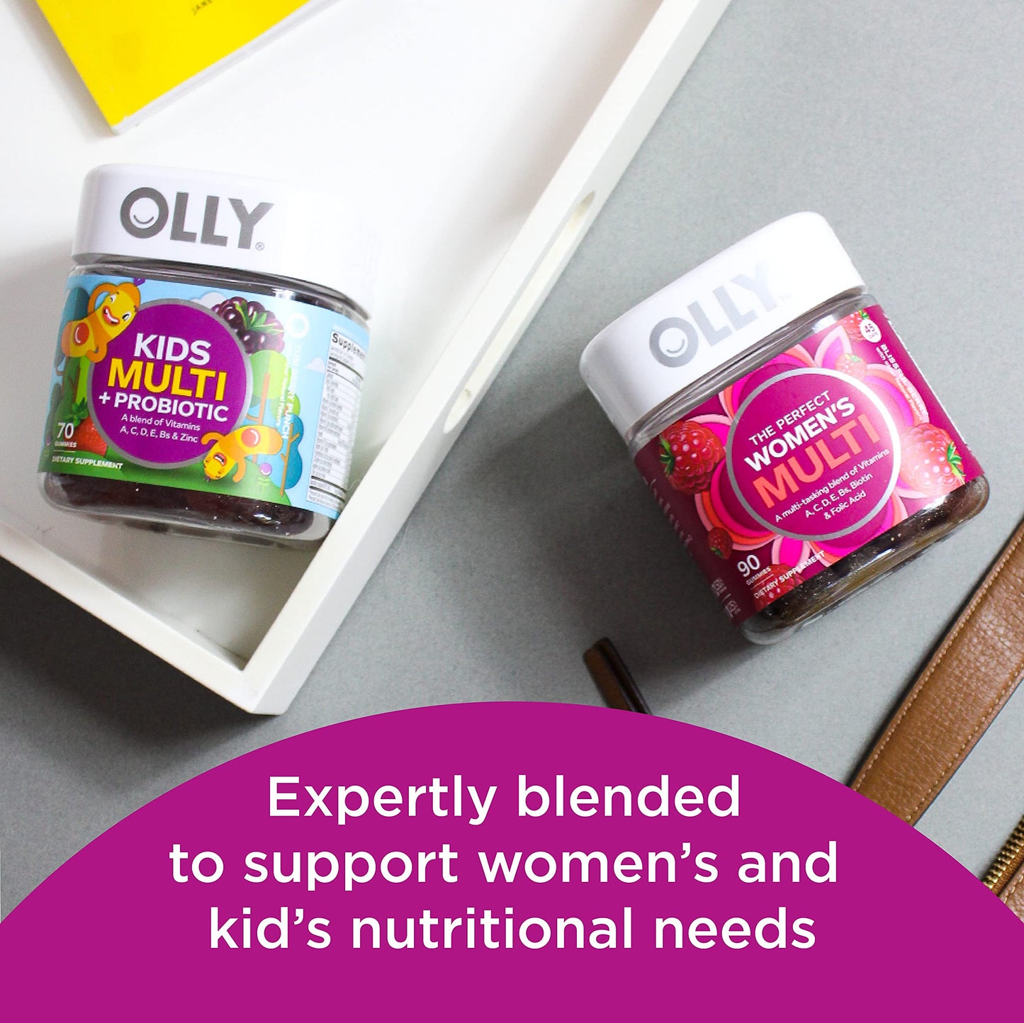 OLLY Daily Health Duo Multivitamin Gummy 1 Pack