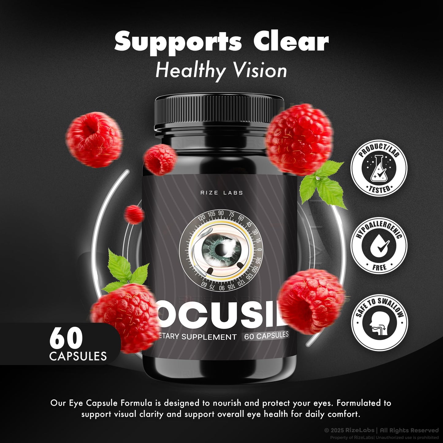 Rize Labs Ocusil Capsule 60 Count