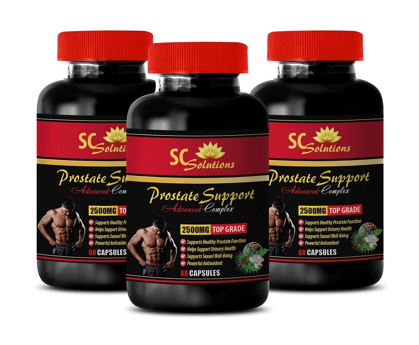 SKIN CARE SOLUTIONS Prostate Support Now - Prostate Support 1345MG - Advanced Complex - Saw Palmetto Hair Capsules, 1