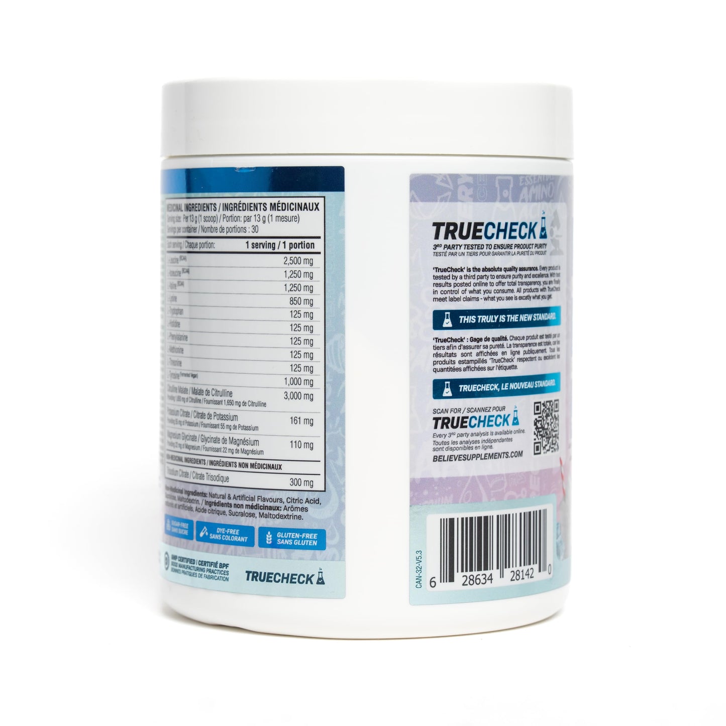 Believe Supplements Performance EAA - Essential Amino Acids Formula Powder 13.76 Ounce