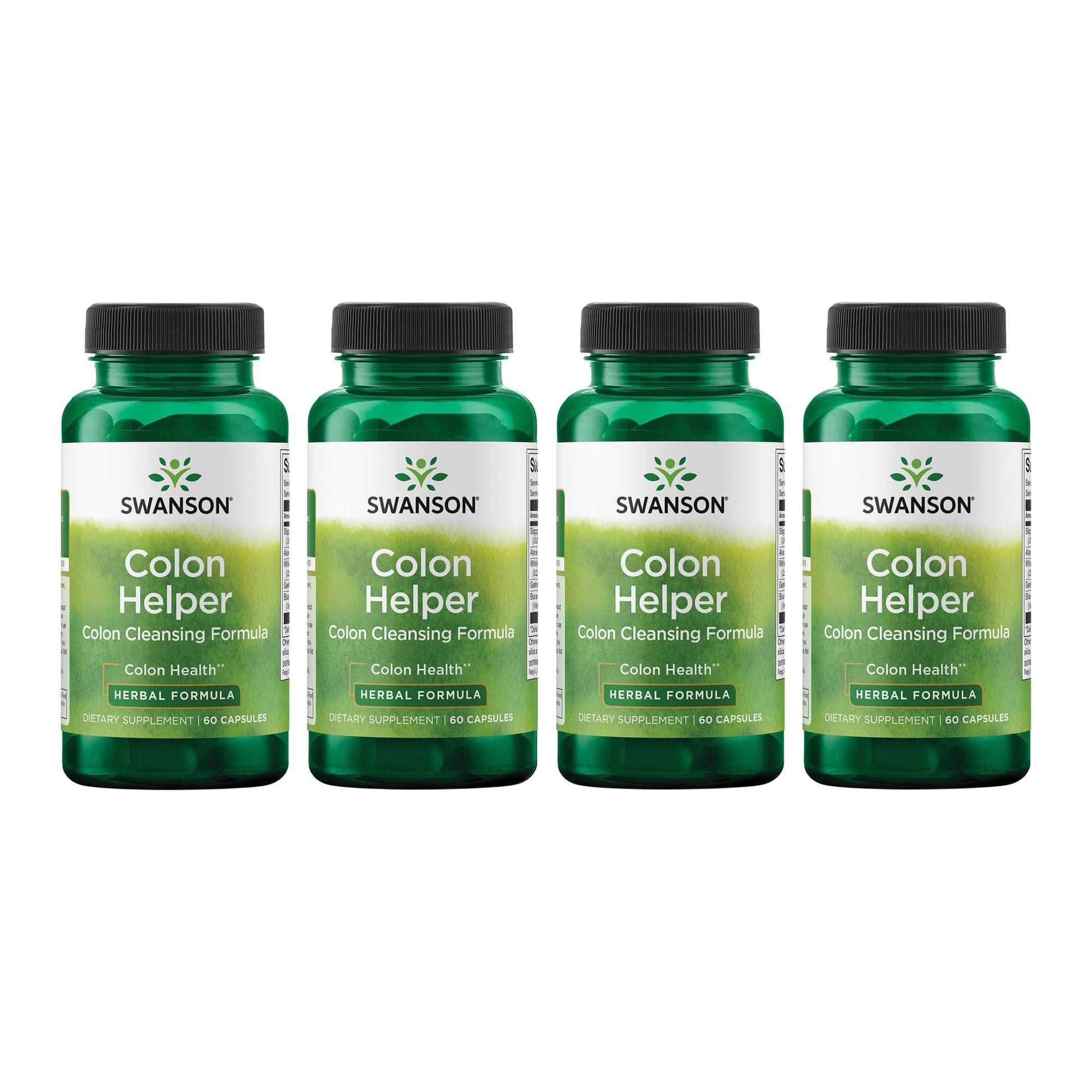 Swanson Colon Helper Herbal Digestive Supplement Capsules, 240 Capsules