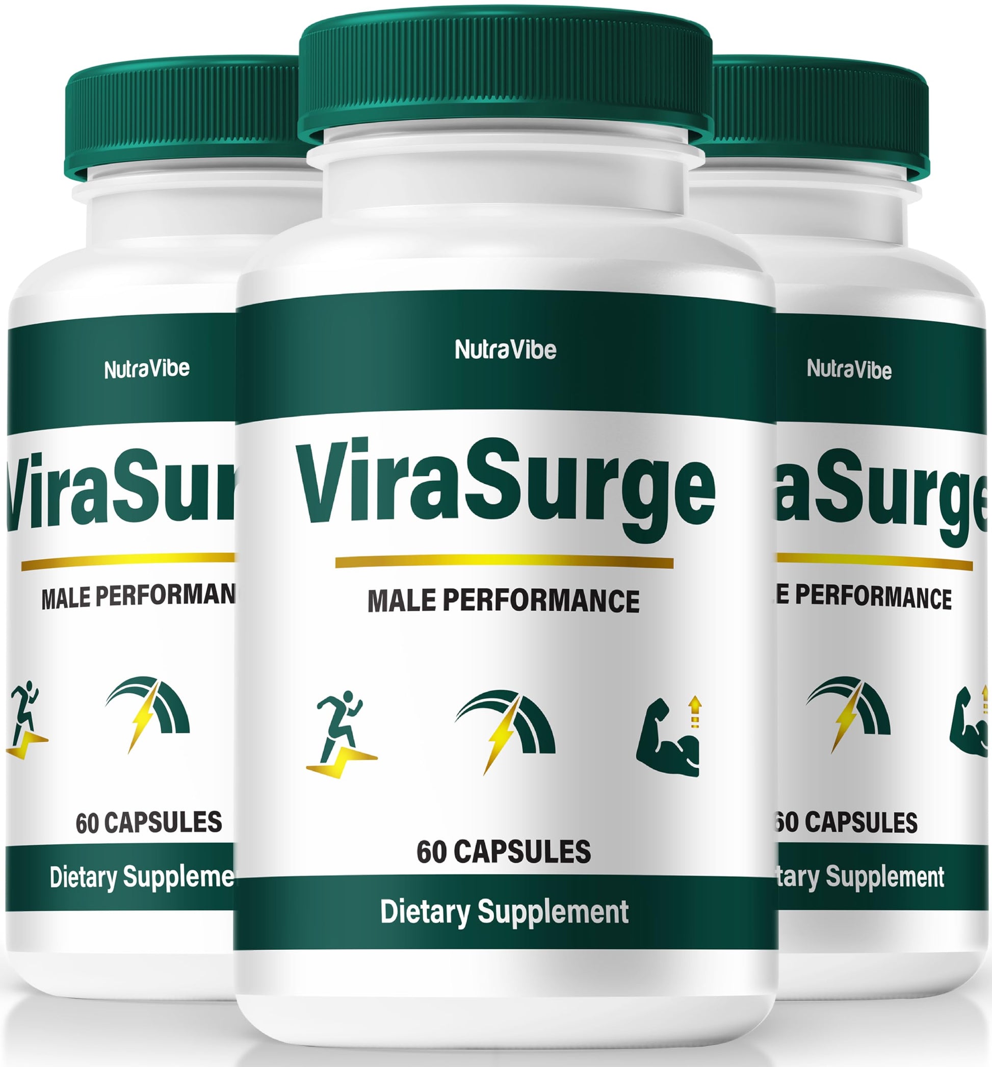 NutraVibe ViraSurge for Men 180 Capsules