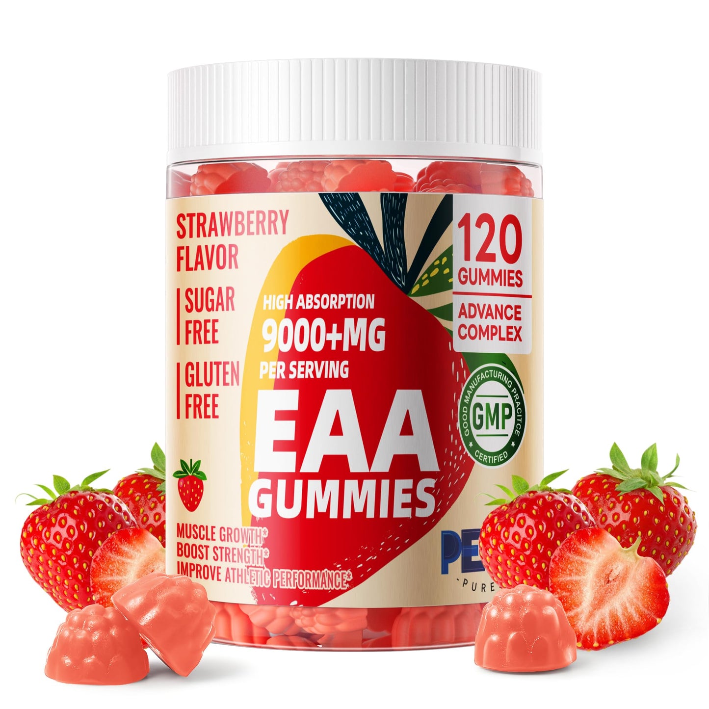 Pets Purest EAA Gummies 120 Gummies