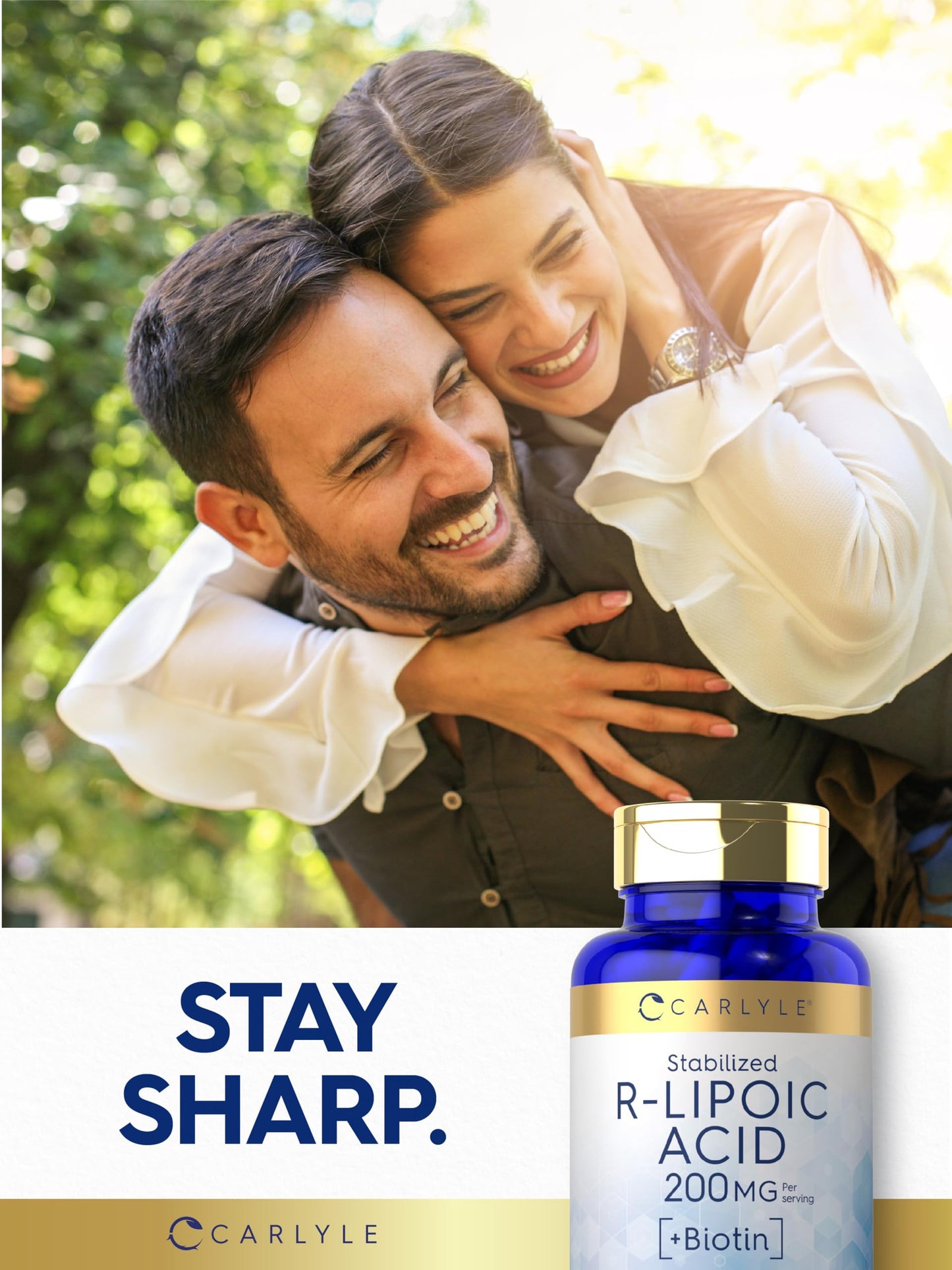 Carlyle R-Lipoic Acid 200mg Capsule, 60 Capsules