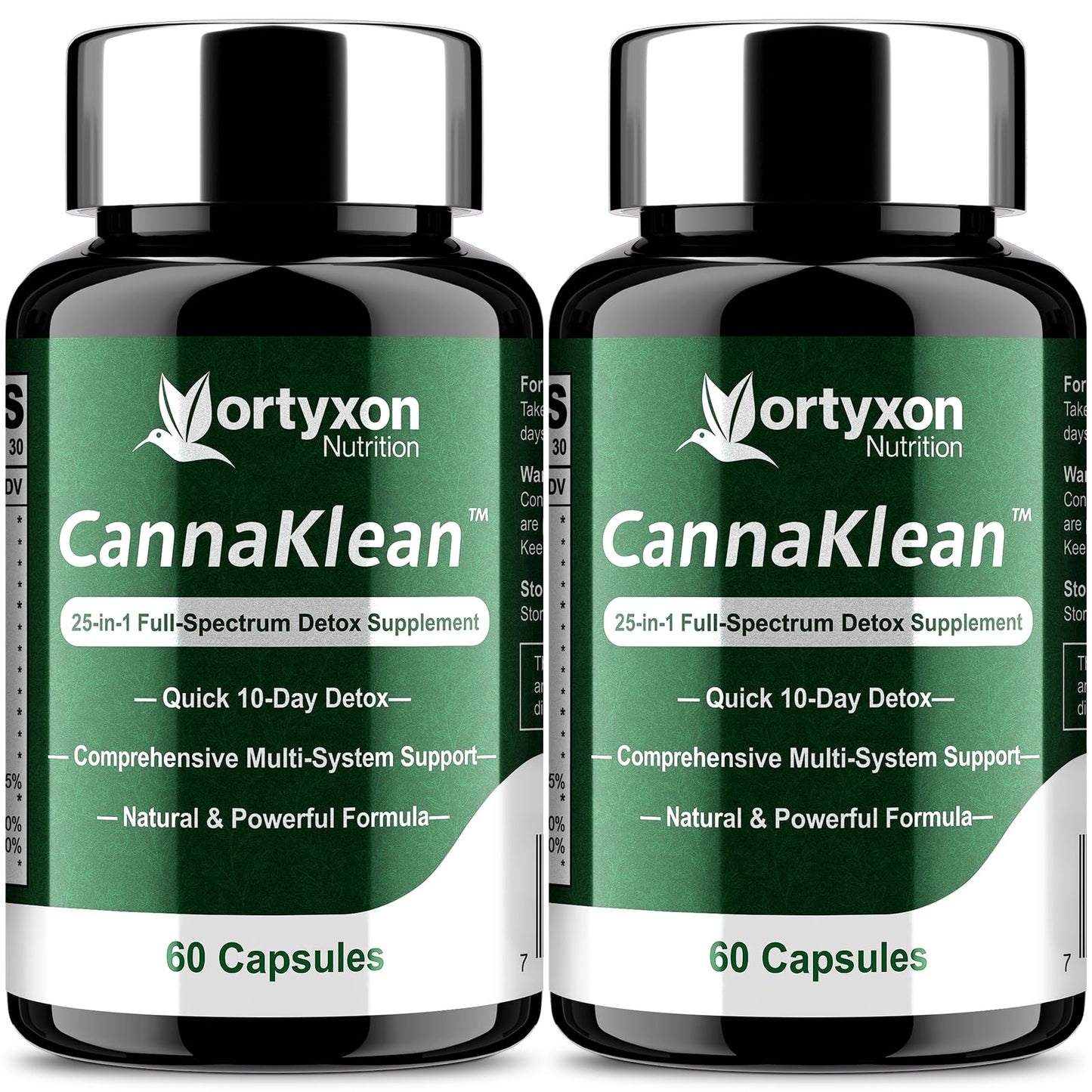 Vortyxon 25-in-ONE CannaKlean & Detox Capsules, 120 Capsules