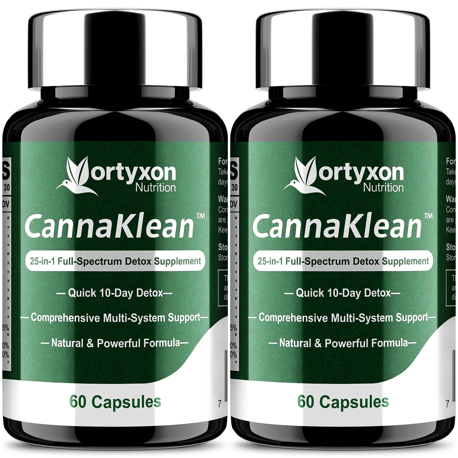 Vortyxon 25-in-ONE CannaKlean & Detox Capsules, 120 Capsules