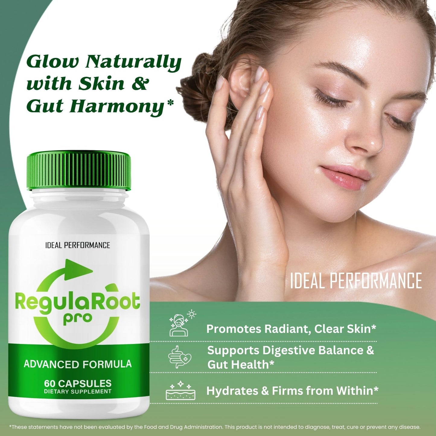IDEAL PERFORMANCE RegulaRoot Pro Capsules, 180 Capsules