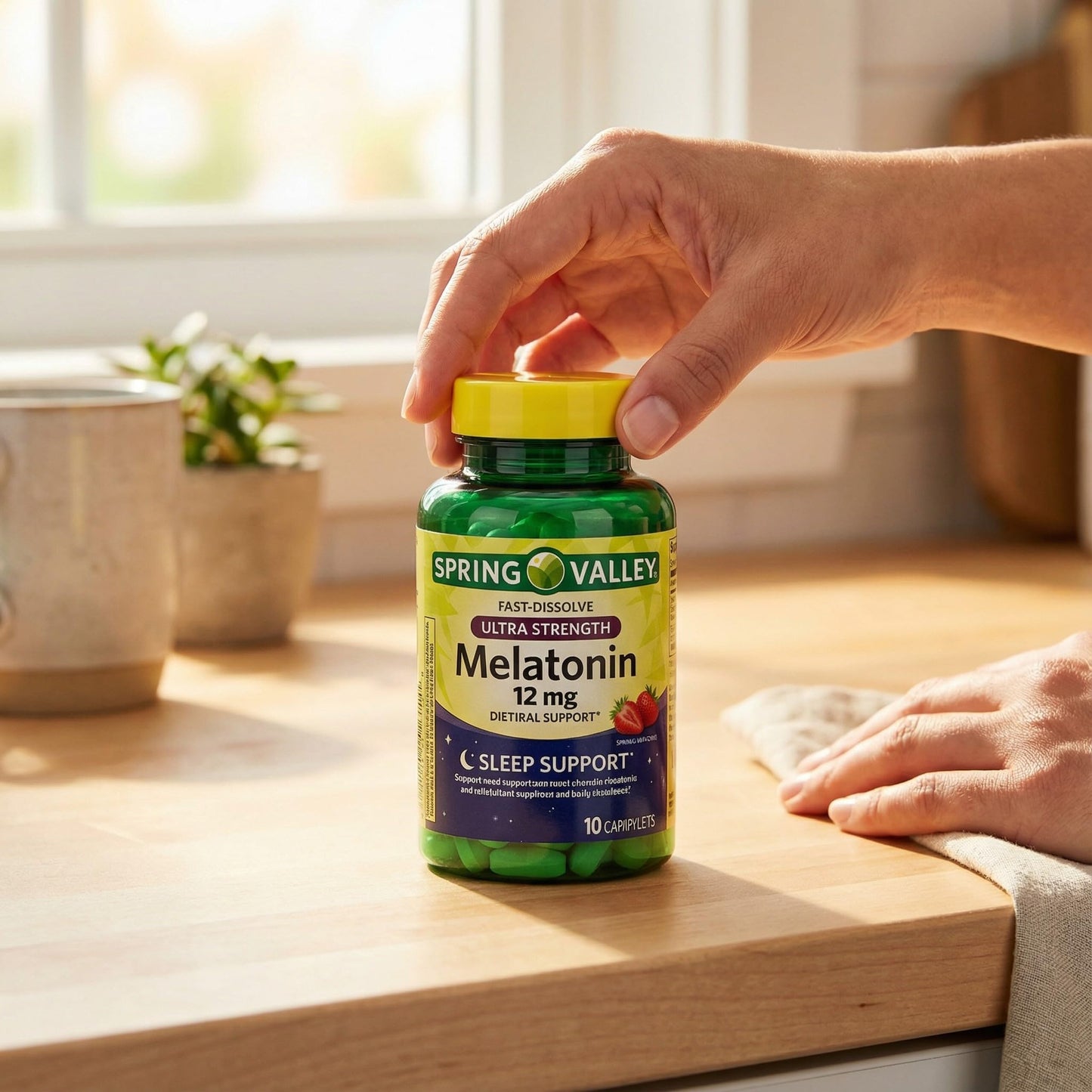 Unique Bundle Store Melatonin Ultra Strength 12mg Tablets, 60 Count