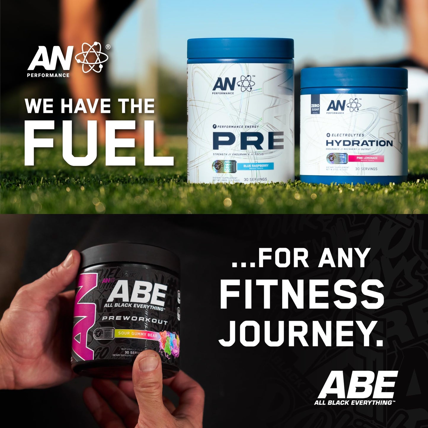 ABE All Black Everything Creatine Monohydrate Powder 10.58 Ounce