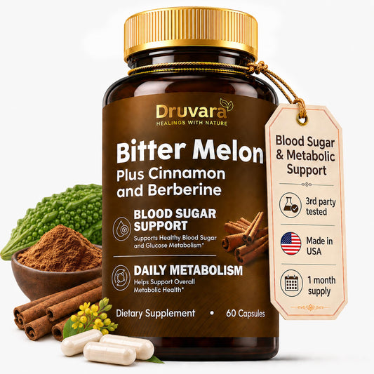 Druvara Bitter Melon Capsules, 60 Capsules