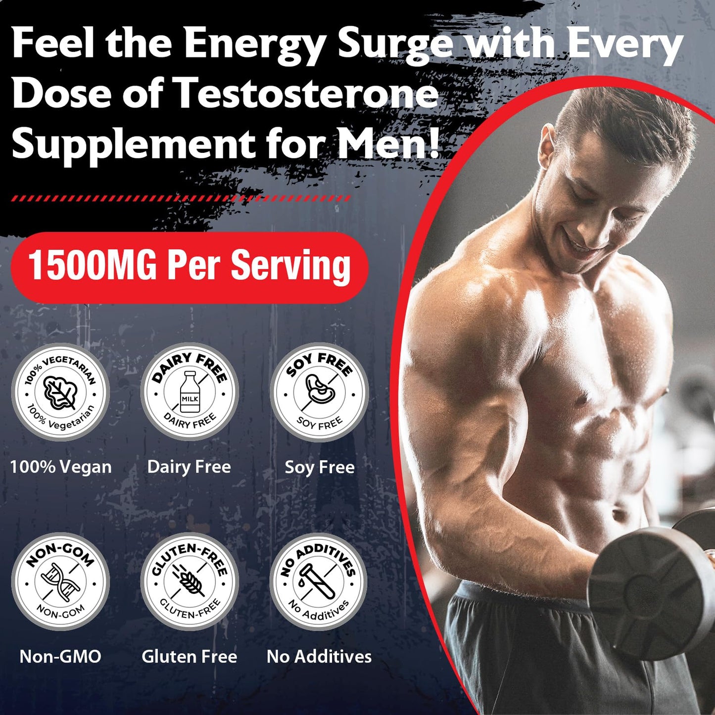 TyRengss Liposomal Turkesterone Supplement for Men 60 Capsules