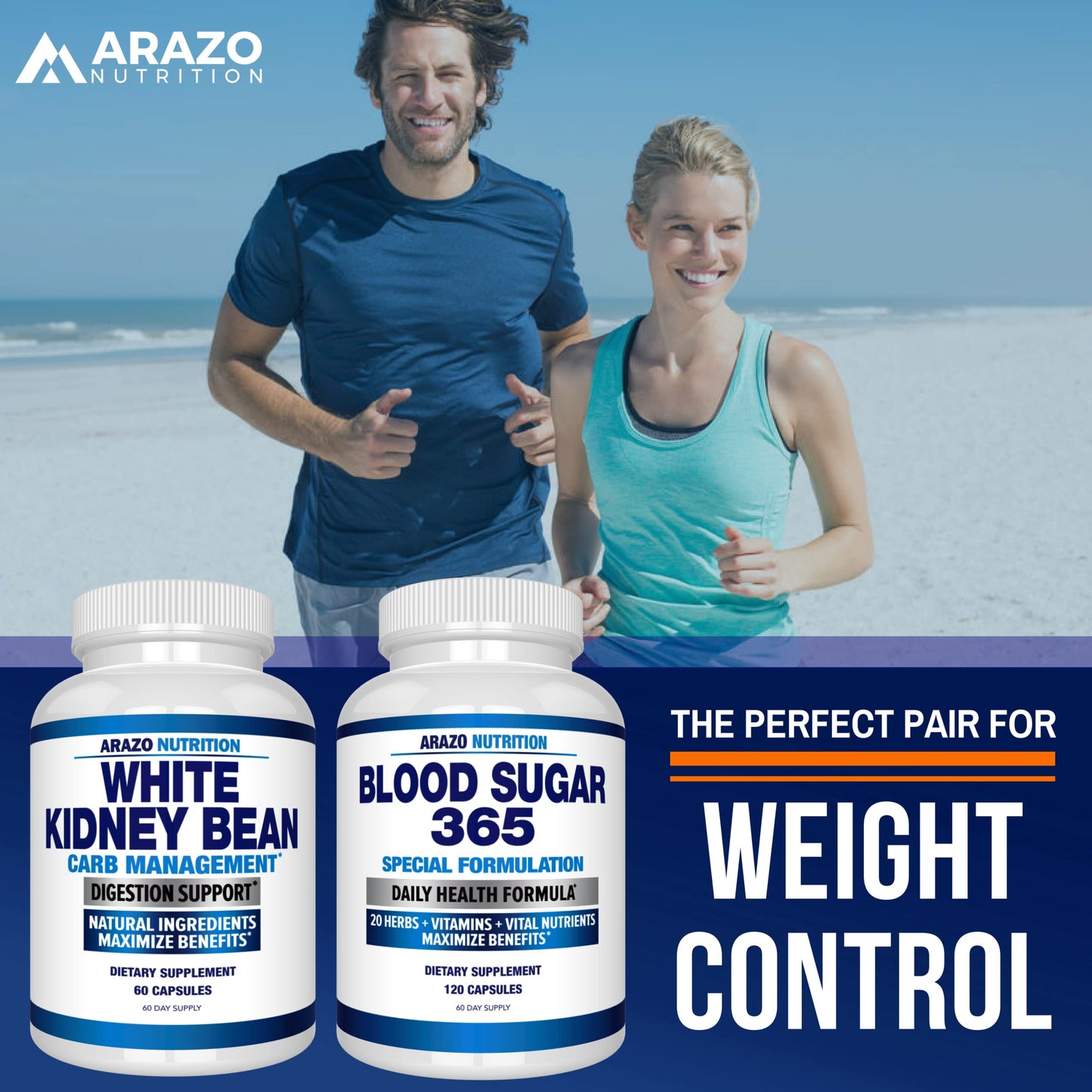 Arazo Nutrition White Kidney Bean Extract Capsule 60 Count