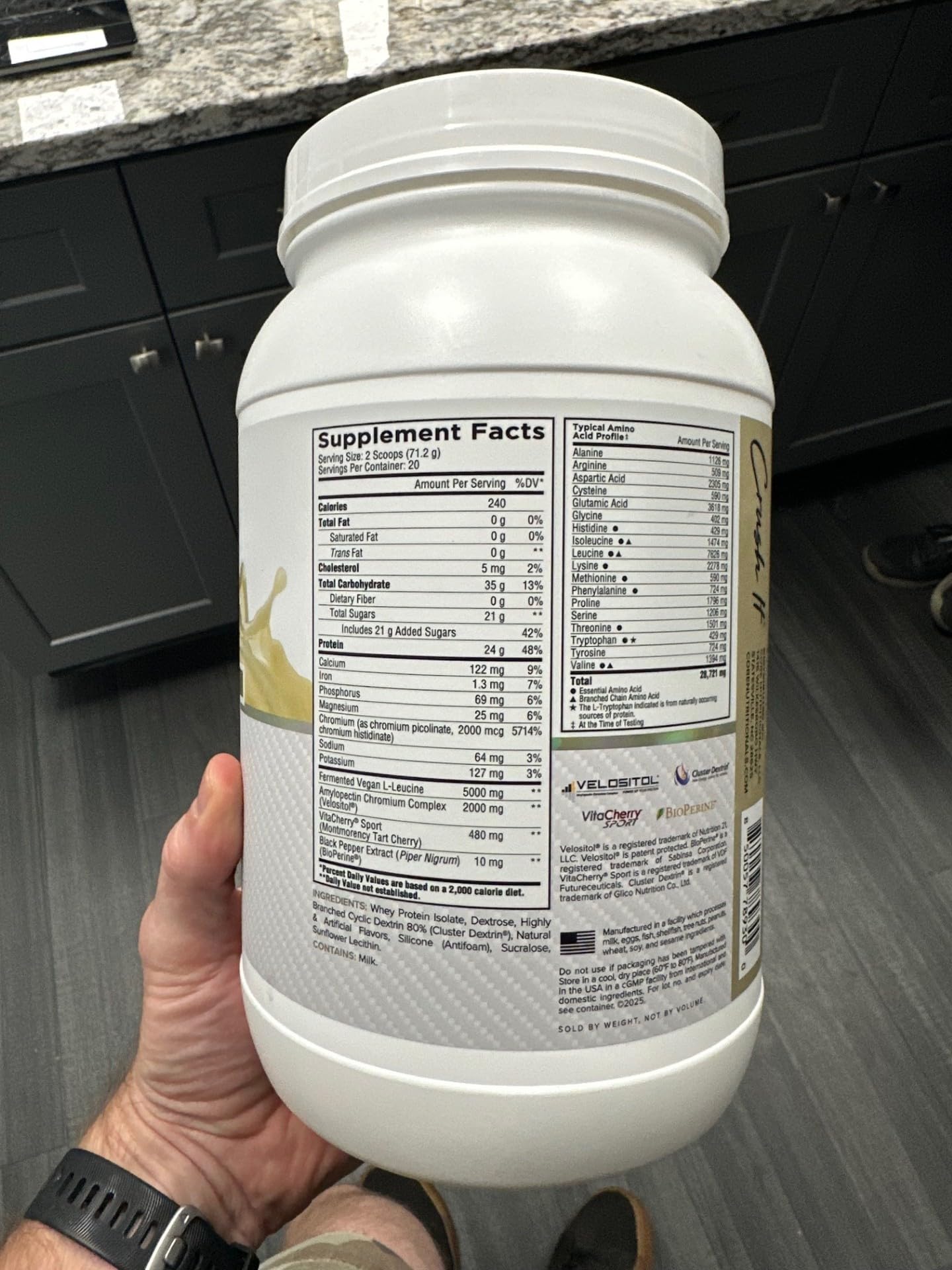 Core Nutritionals Post Ultimate Post-Workout Recovery Matrix Powder 50.2 oz Vanilla Ice Cream