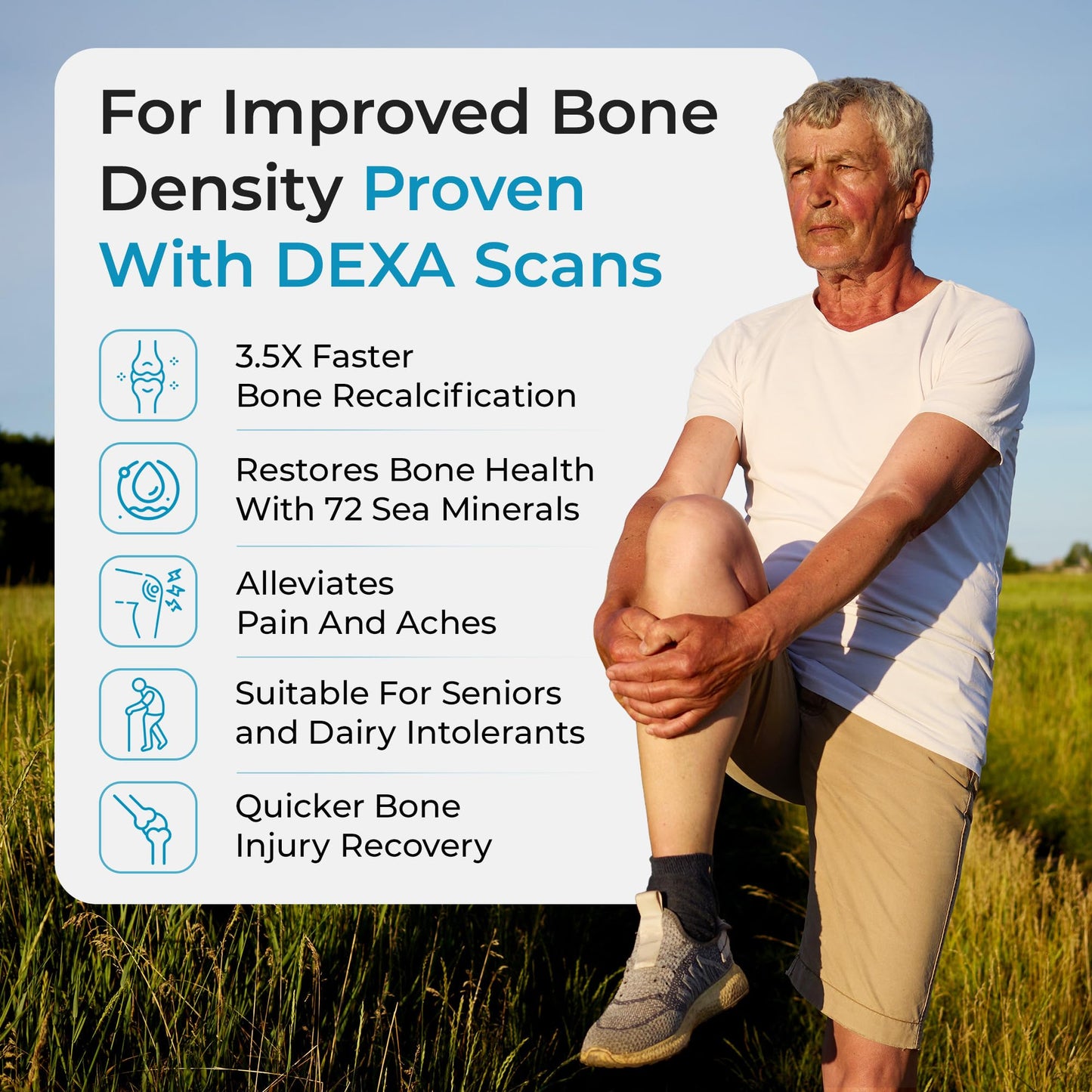 Expert Remedies Marine Calcium Bone Density Supplement Capsule 90 Count