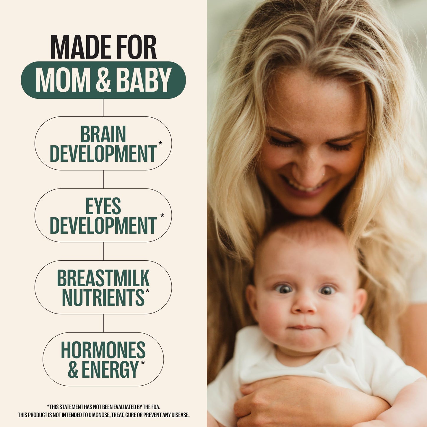 Orlo Prenatal DHA Supplement 1000mg Softgels, 120 Count