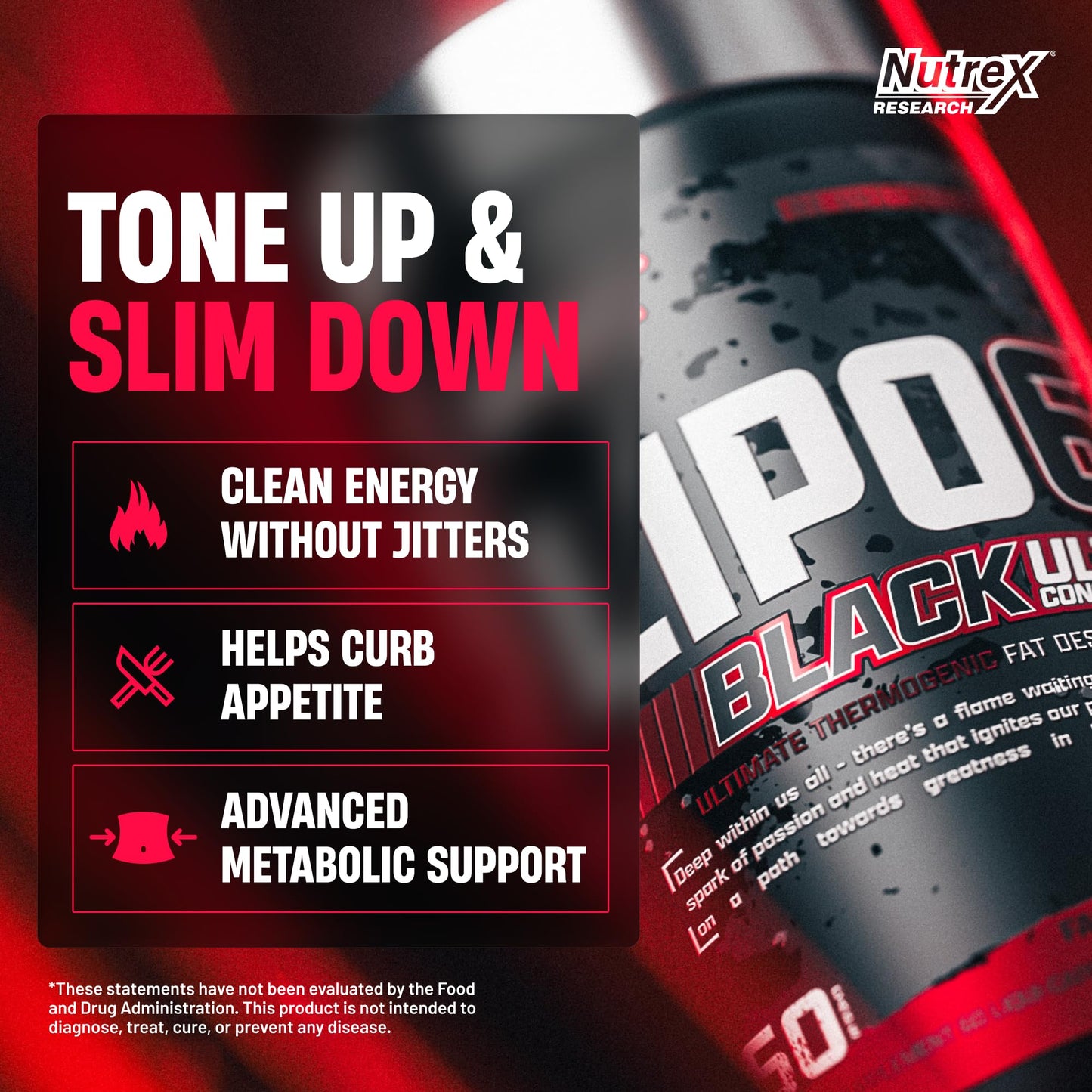 Nutrex Research Lipo-6 Black Ultra Concentrate Capsule, 60 Count