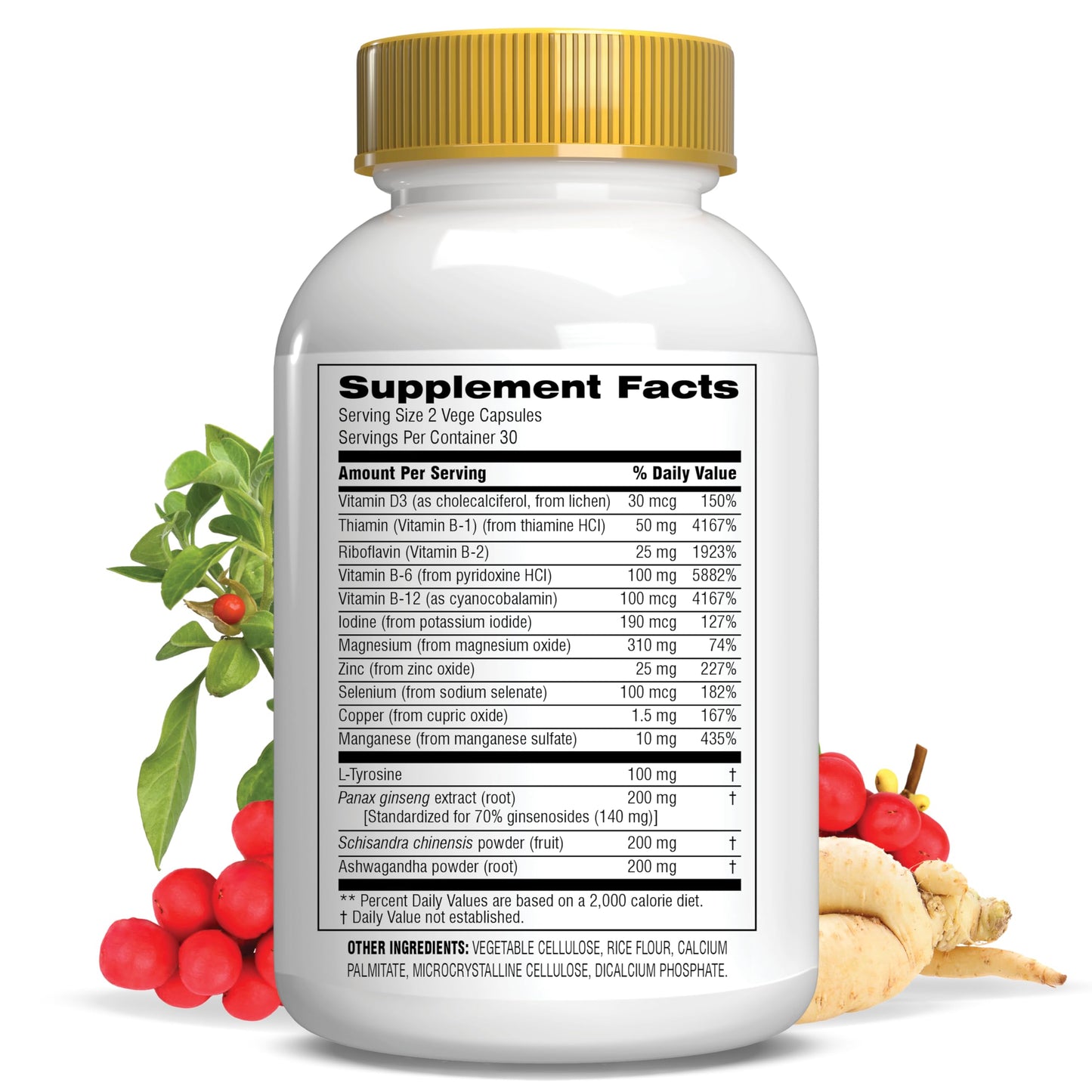 Botanic Choice Thyroid Complete Capsules 60 Count