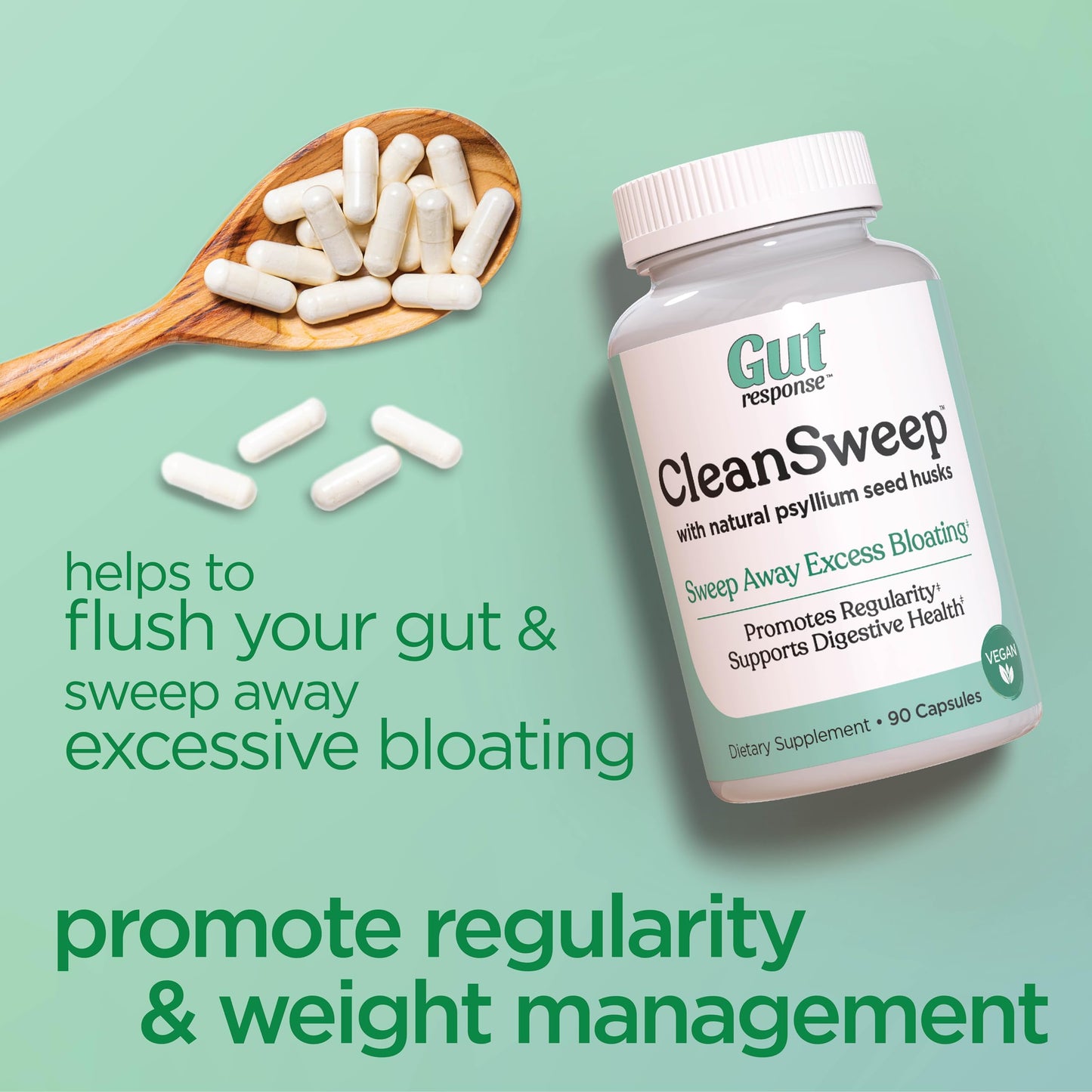 Windmill Gut Response CleanSweep Capsules 90 Capsules