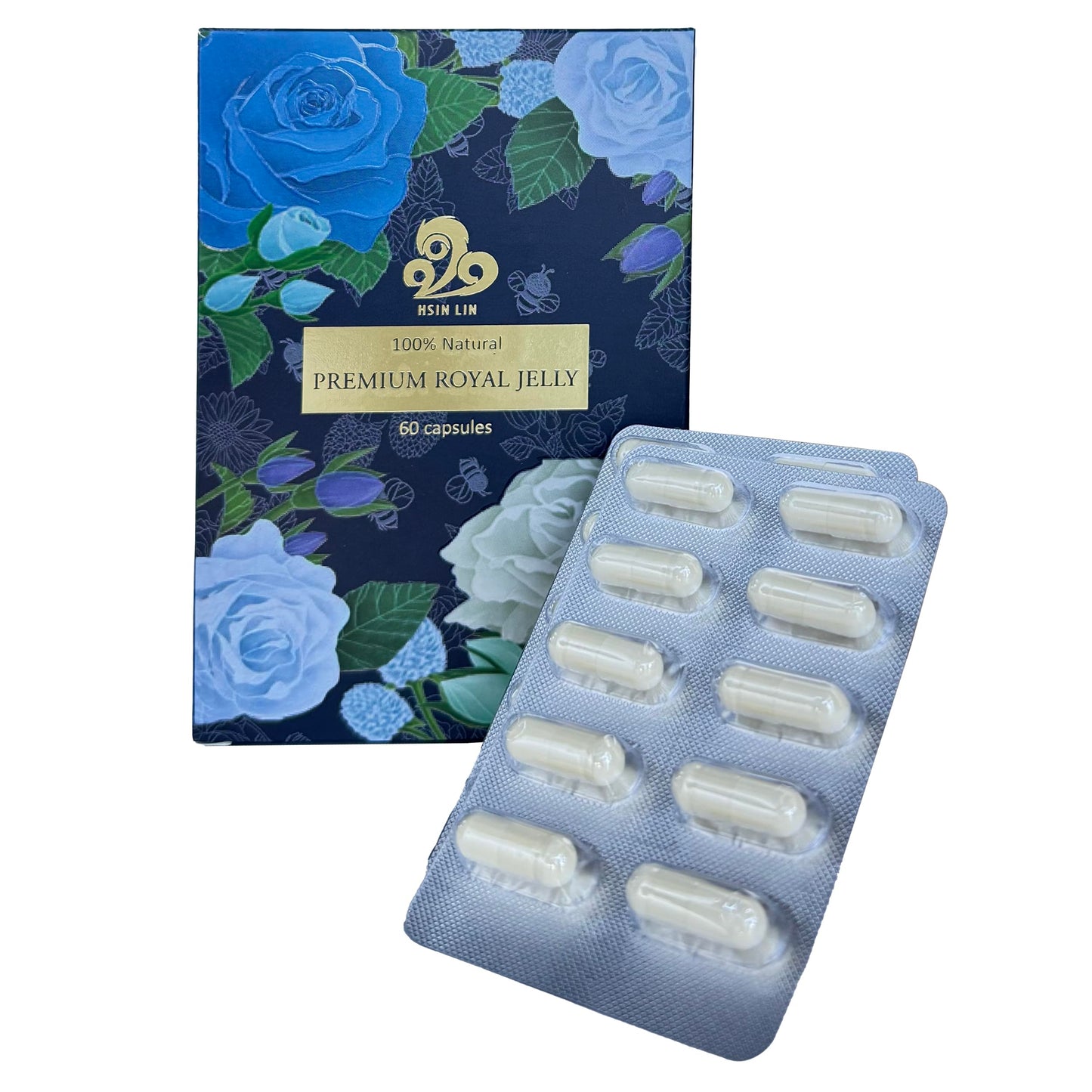 Hsin Lin Premium Royal Jelly 60 Capsules