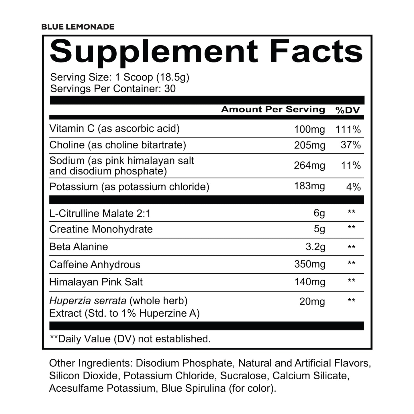 REDCON1 Total War Reloaded Pre Workout Icey Blue Lemonade Powder, 15.66 Ounce