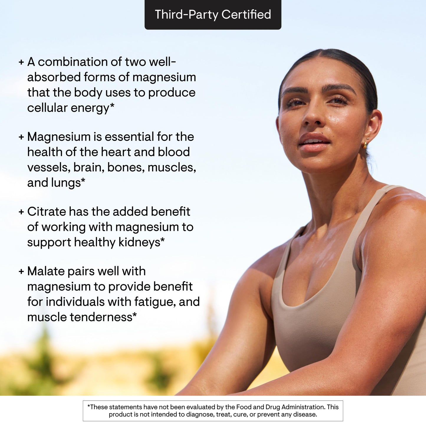 THORNE Magnesium CitraMate Magnesium Citrate & Malate Supplement 90 Capsules