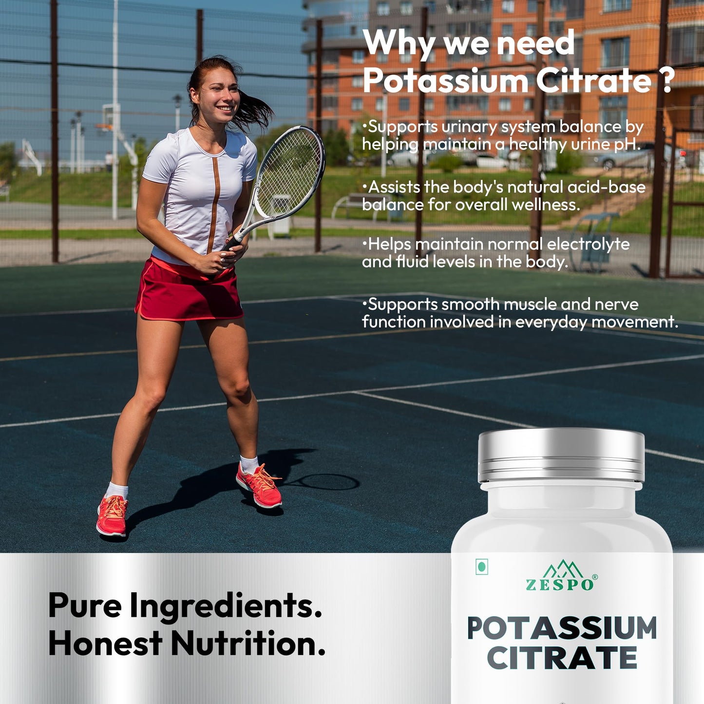 Zespo Potassium Citrate 800mg Capsule, 150 Capsules