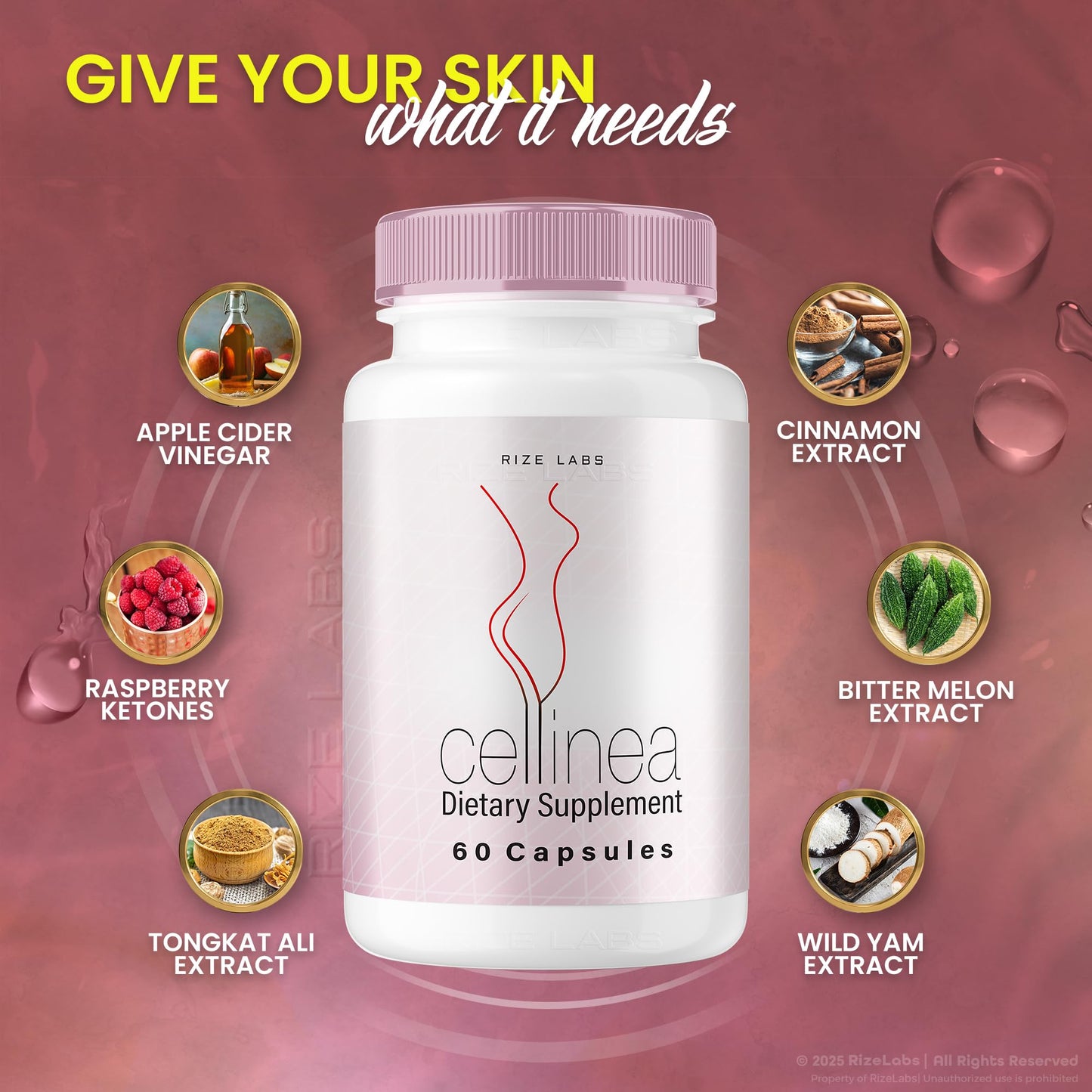 Rize Labs Cellinea 120 Capsules