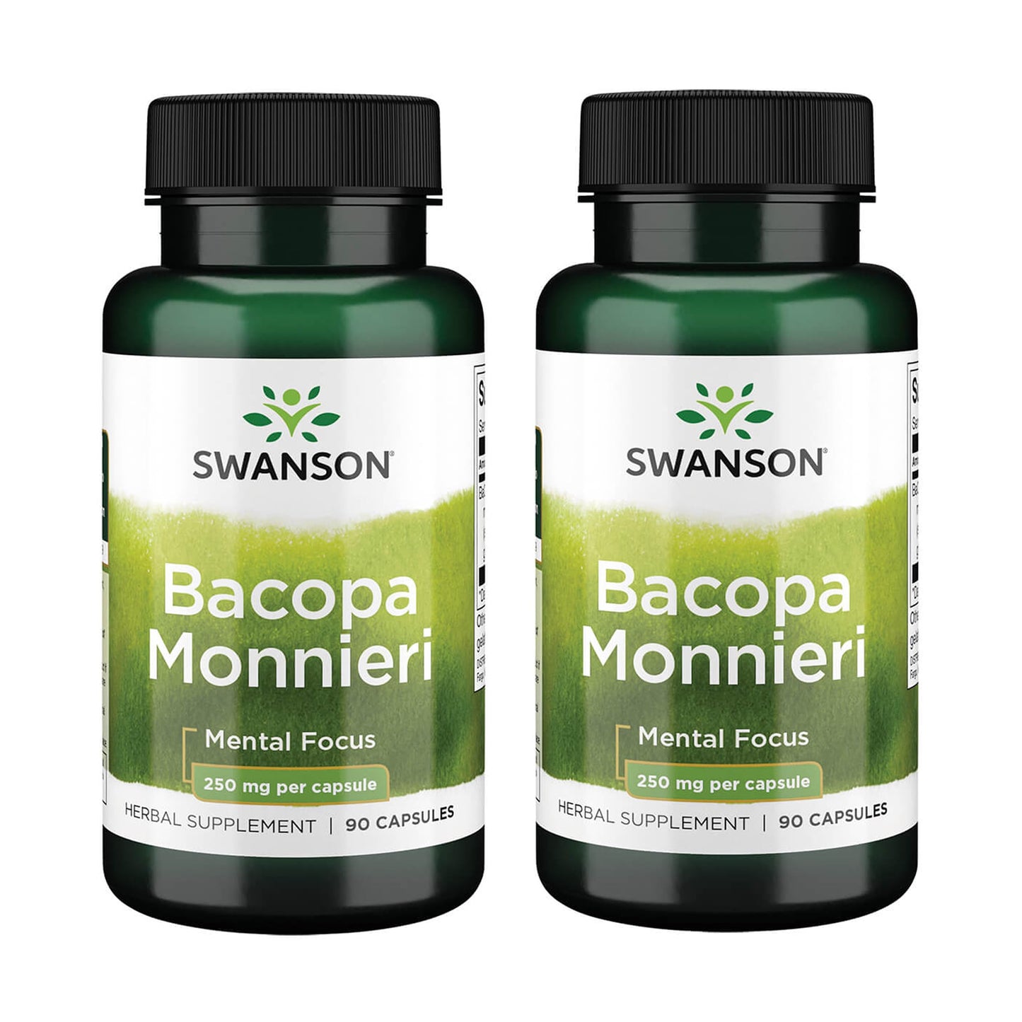 Swanson Bacopa Monnieri Extract Bacognize 250 mg Capsules, 180 Count