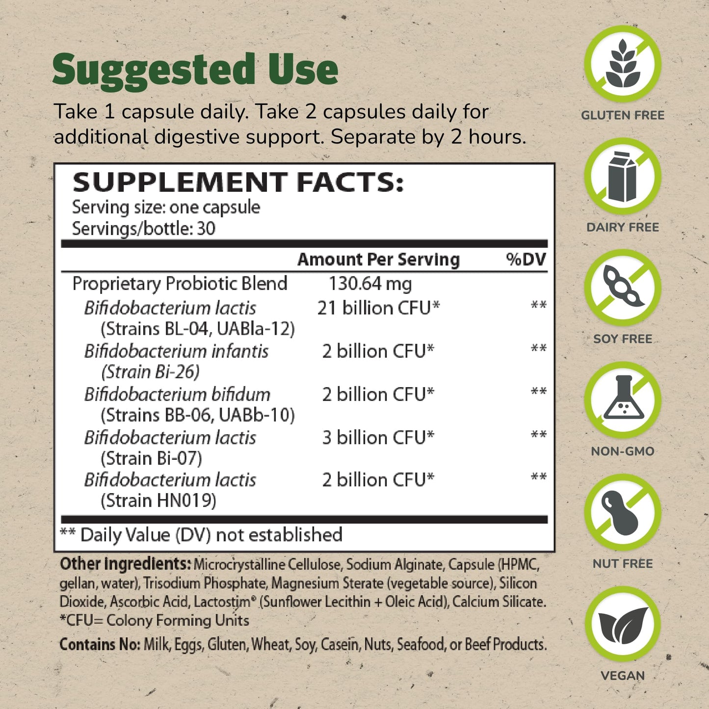 TruBifido Master Supplements TruBifido Capsule 30 Count