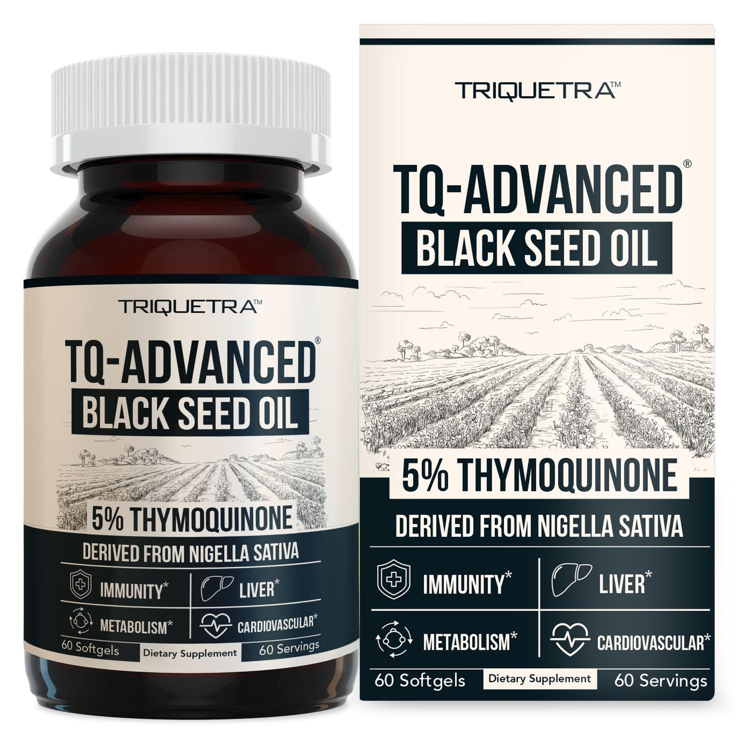 Triquetra Health Black Seed Oil Softgels 60 Count