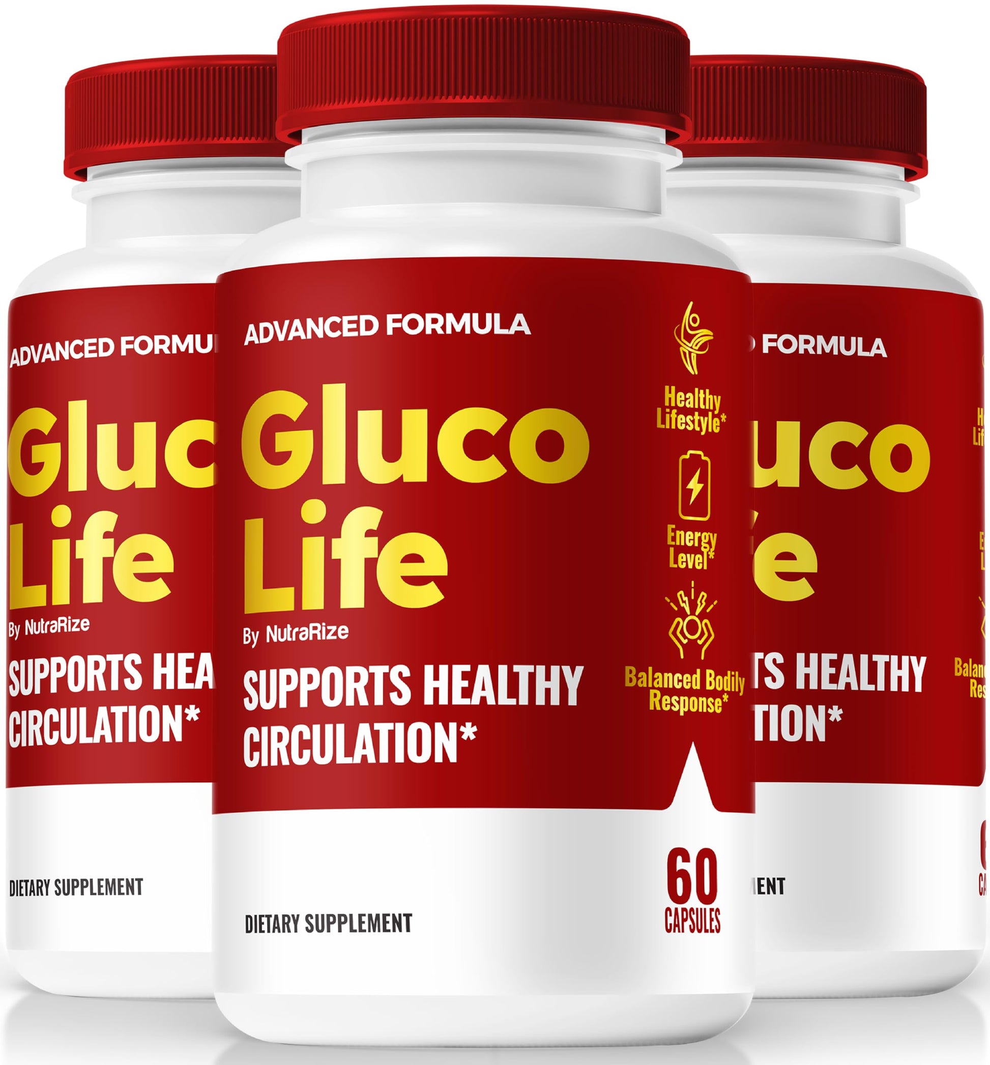 NutraRize GlucoLife Glyco Optimizer Formula 180 Capsules