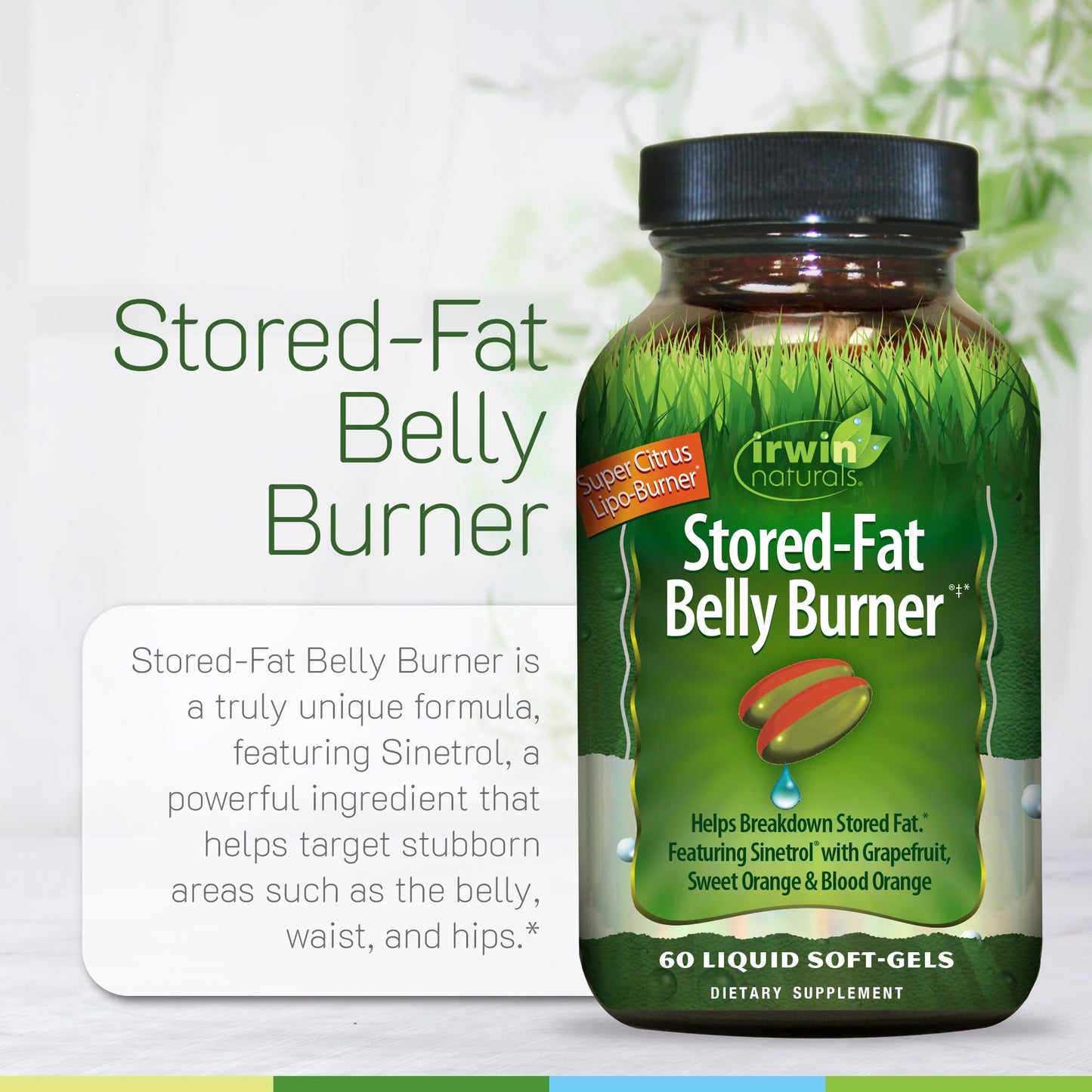 Irwin Naturals Stored-Fat Belly Burner Softgels 60 Count